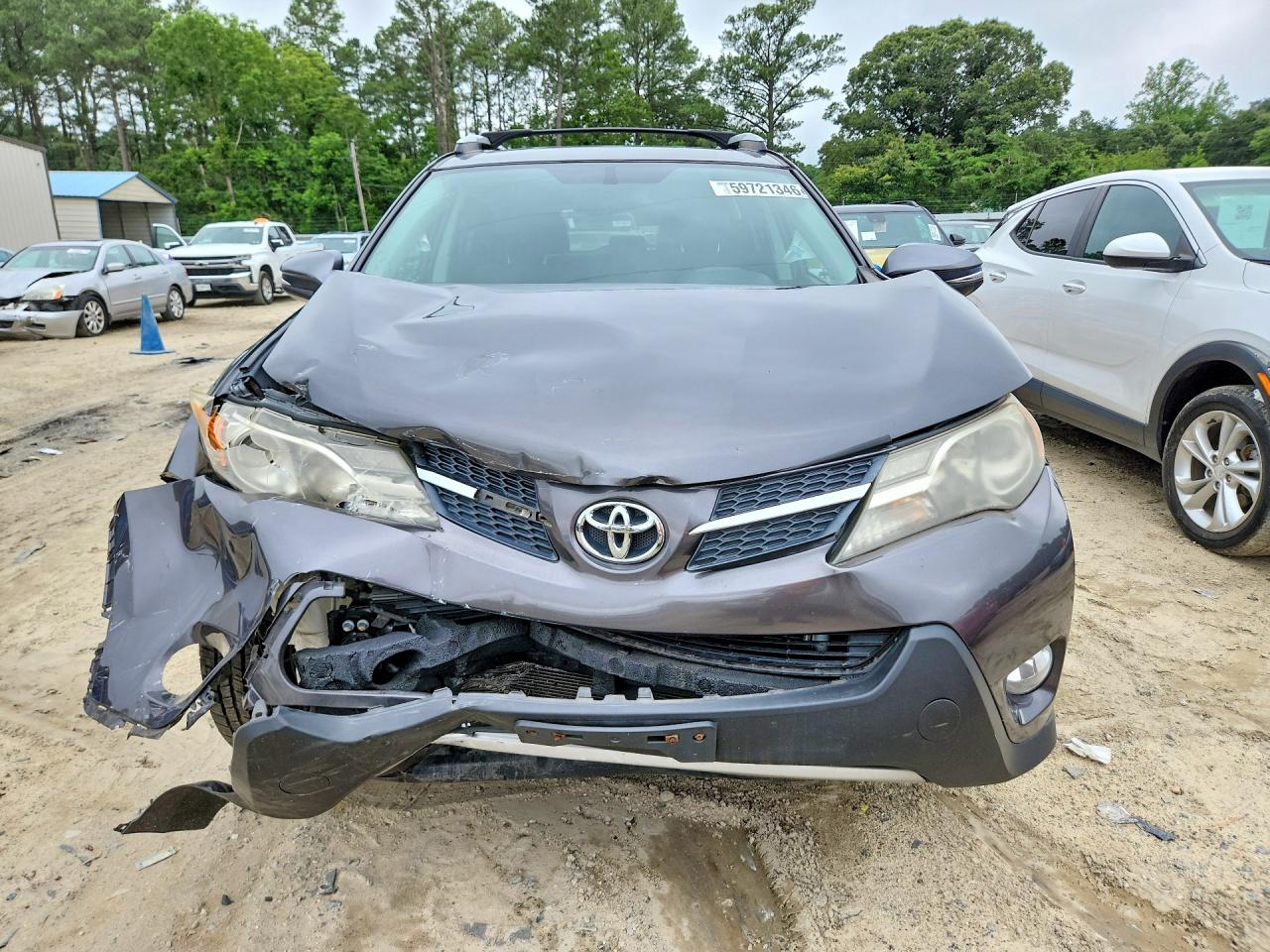 2015 Toyota Rav4 Xle Gray vin: 2T3RFREV3FW310730