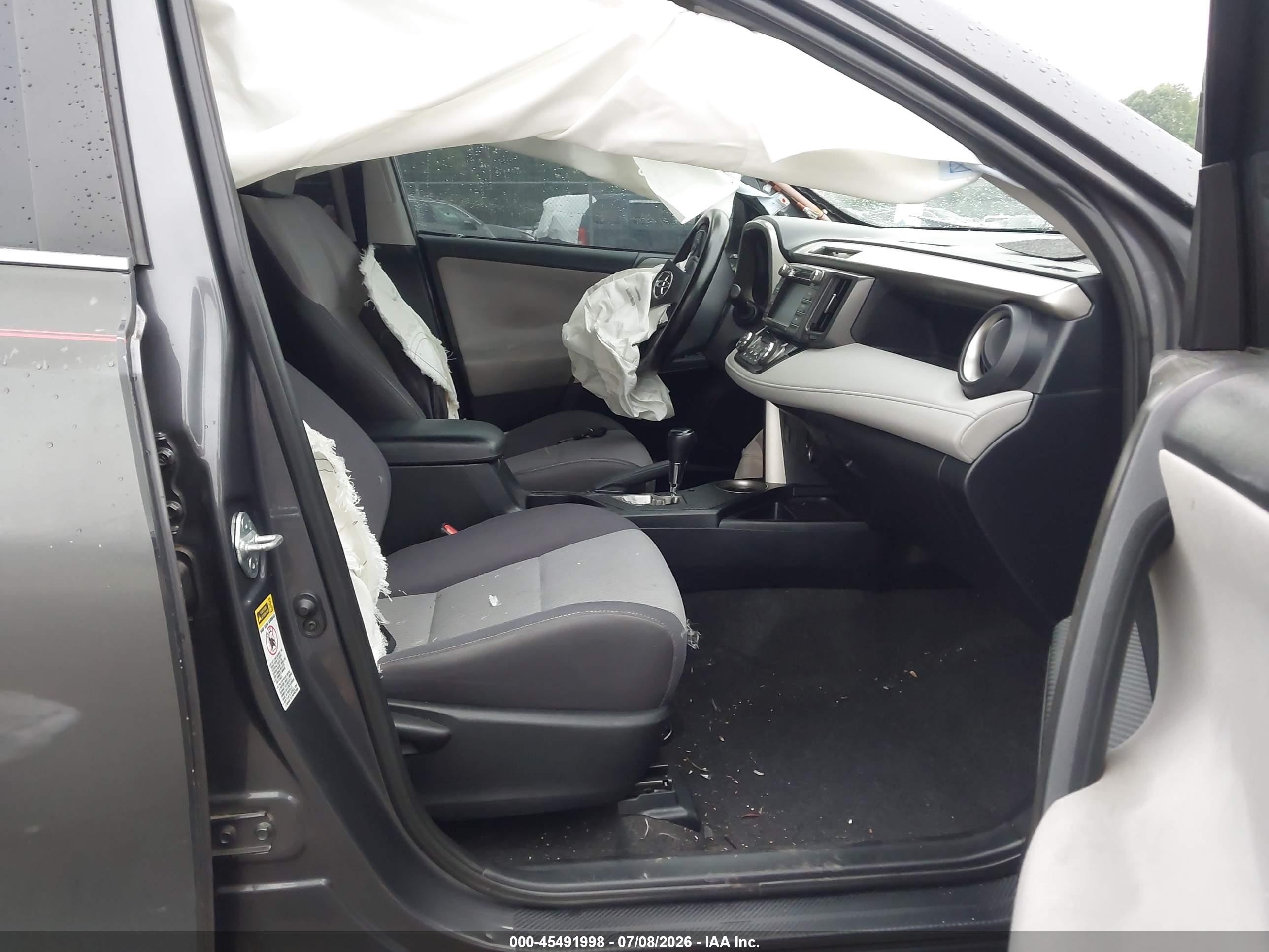 2015 Toyota Rav4 Xle Gray vin: 2T3RFREV3FW334395