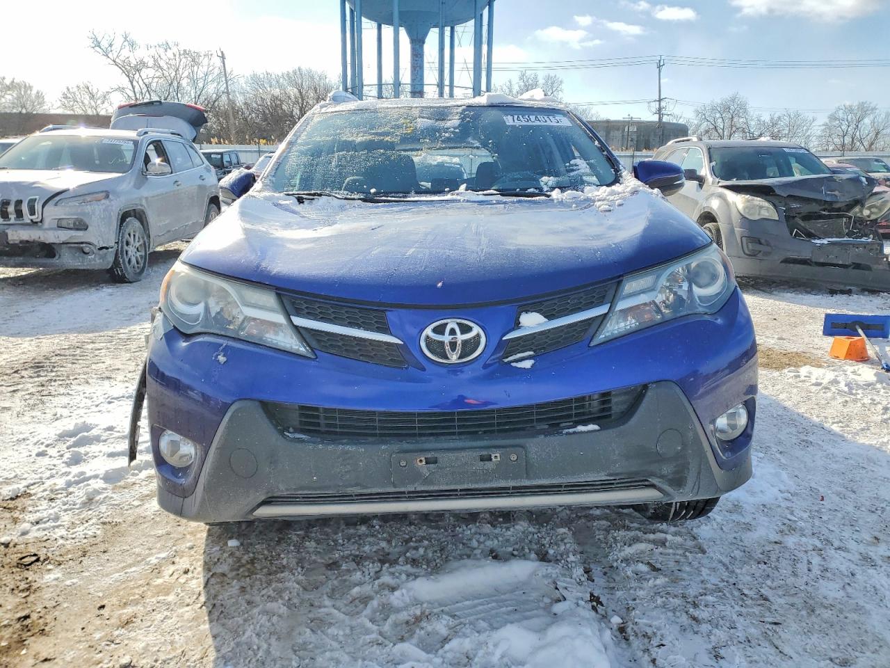 2015 Toyota Rav4 Xle Blue vin: 2T3RFREV3FW370961
