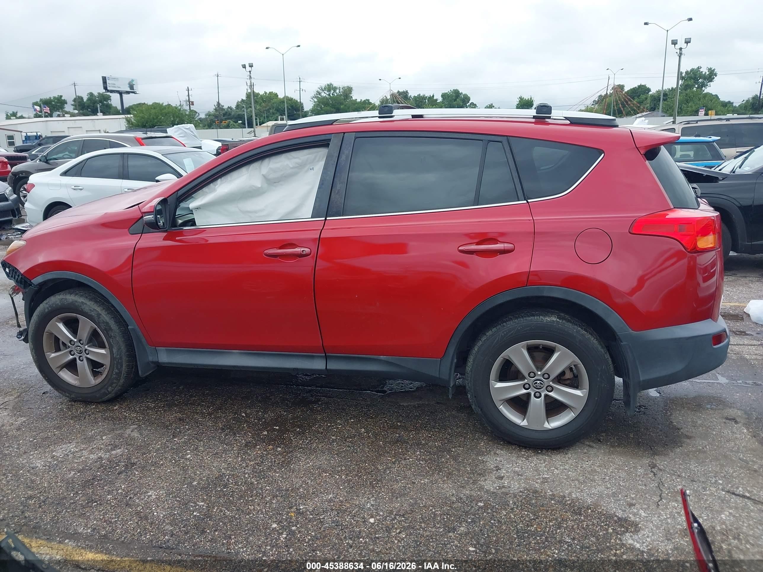 2015 Toyota Rav4 Xle Red vin: 2T3RFREV3FW376579