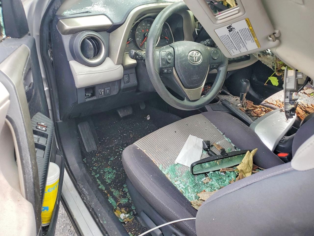2013 Toyota Rav4 Xle Серебряный vin: 2T3RFREV4DW001376