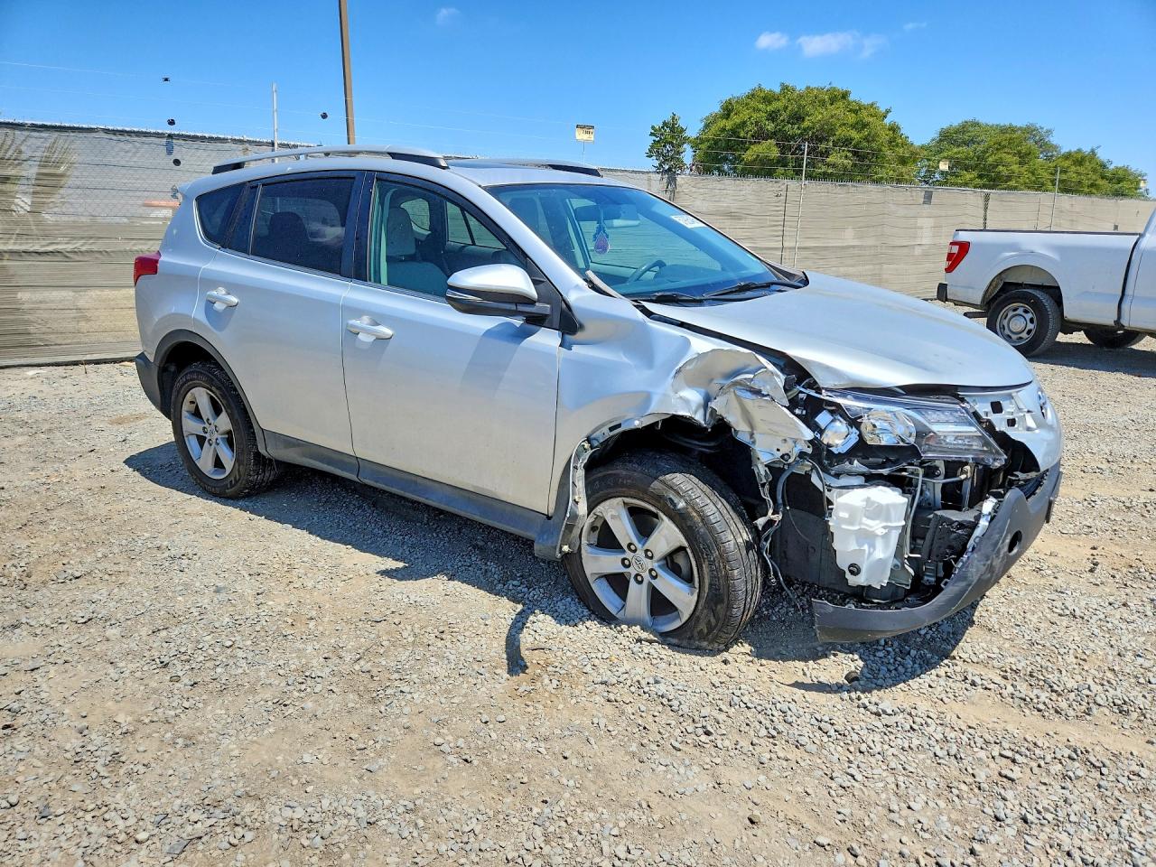 2013 Toyota Rav4 Xle Silver vin: 2T3RFREV4DW069371