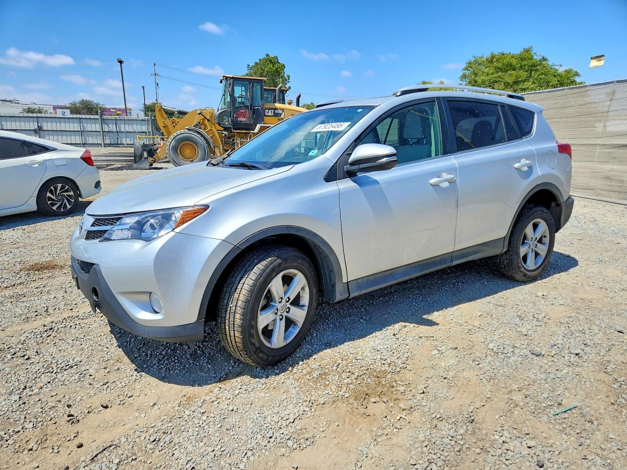 2013 Toyota Rav4 Xle Silver vin: 2T3RFREV4DW069371