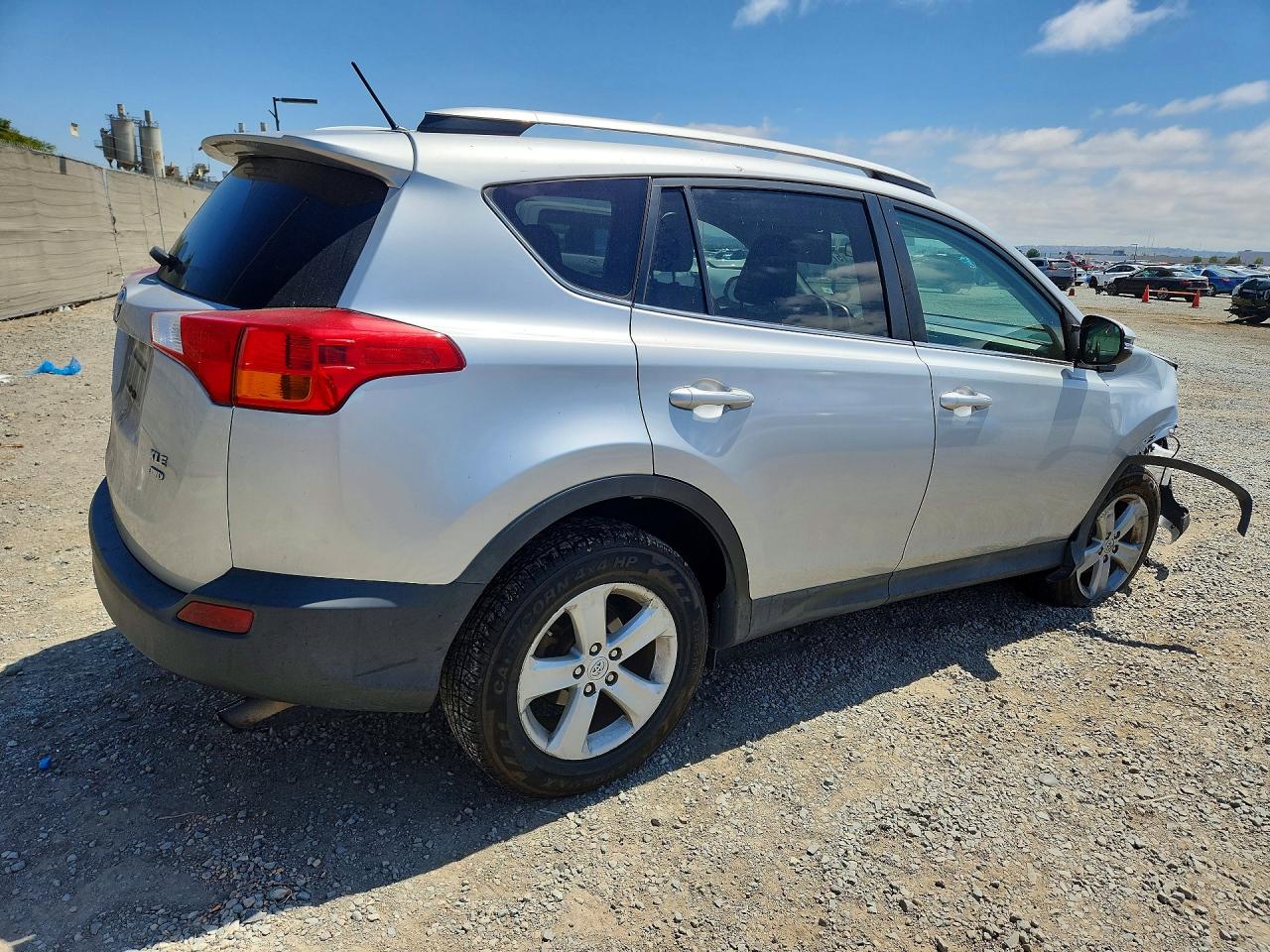 2013 Toyota Rav4 Xle Silver vin: 2T3RFREV4DW069371