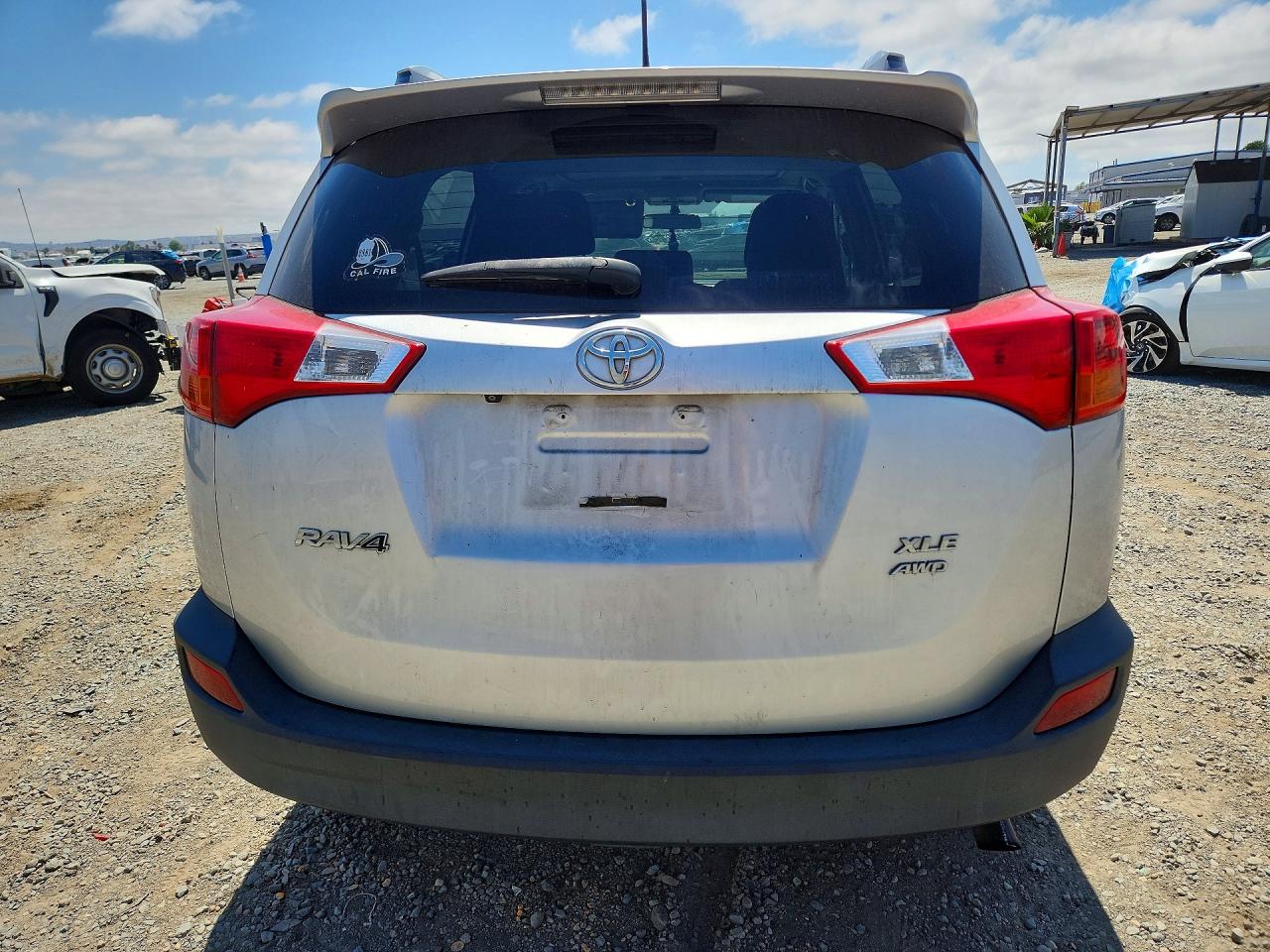 2013 Toyota Rav4 Xle Silver vin: 2T3RFREV4DW069371