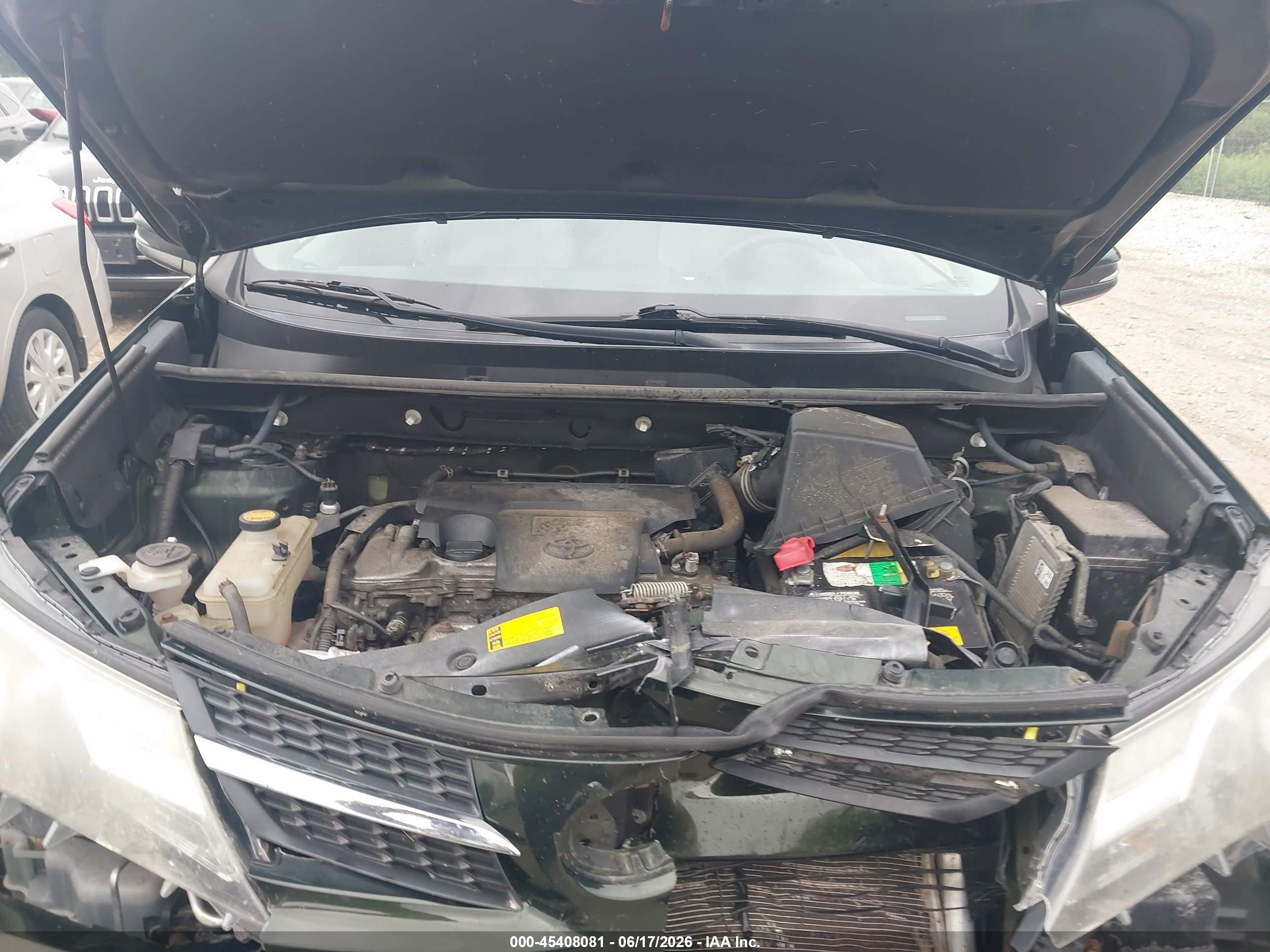 2013 Toyota Rav4 Xle Зеленый vin: 2T3RFREV4DW081830
