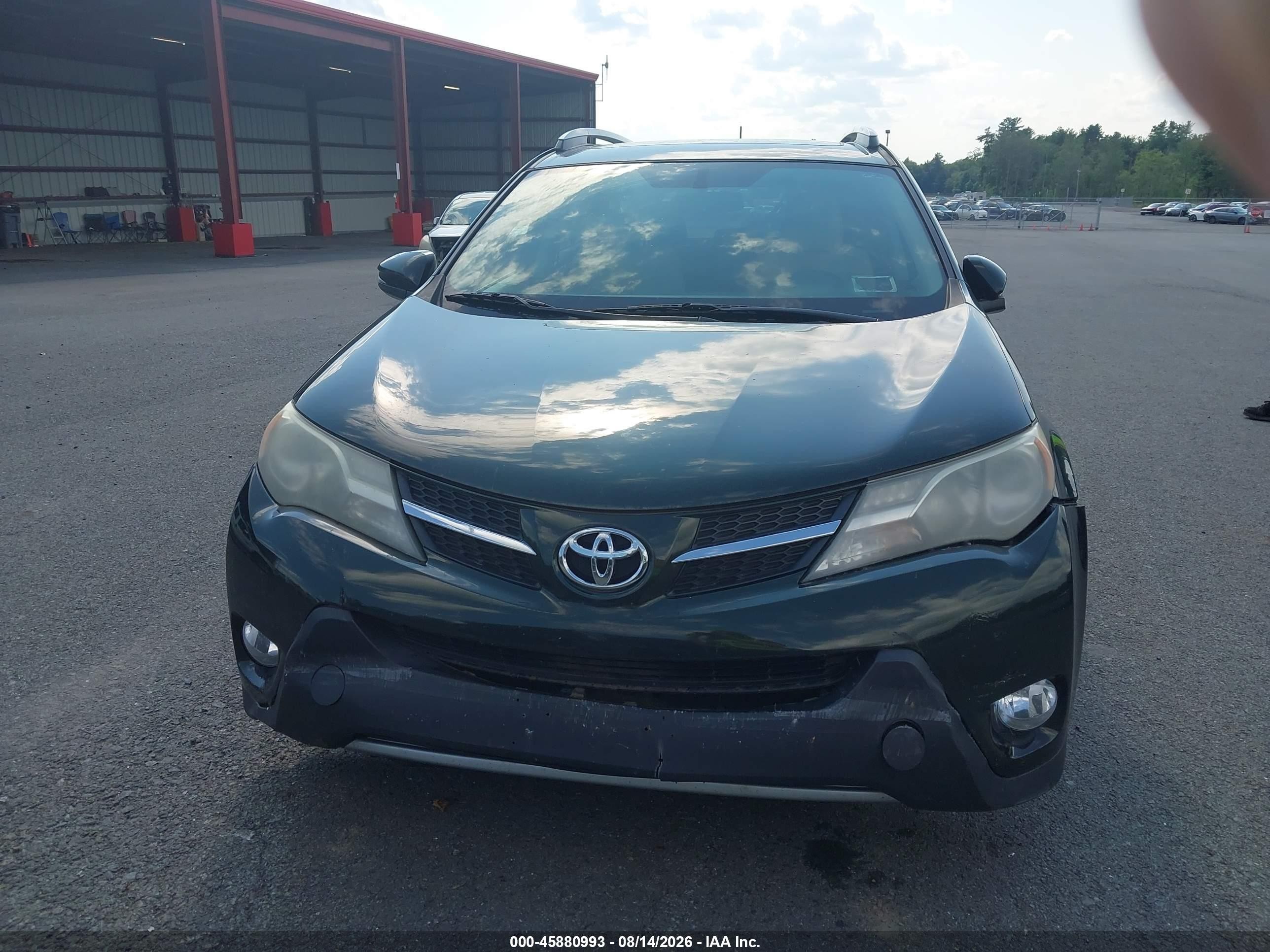 2013 Toyota Rav4 Xle Green vin: 2T3RFREV4DW091757