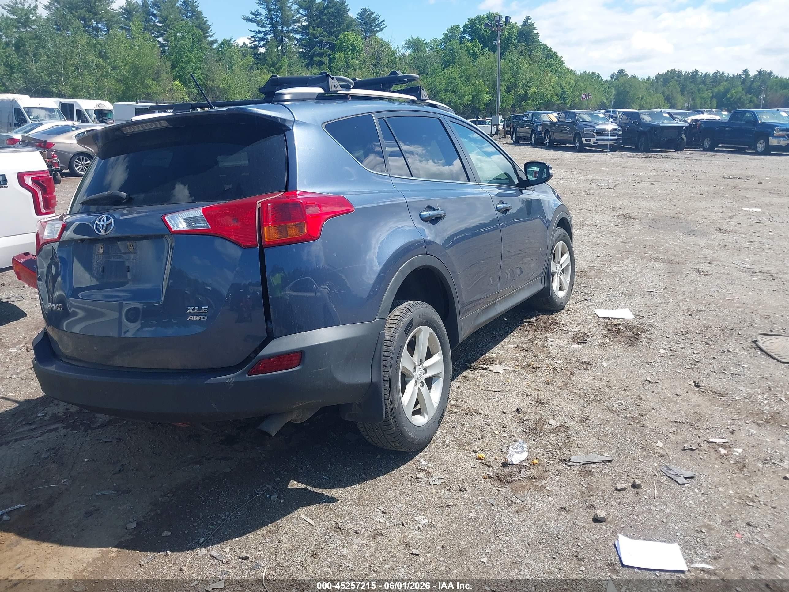 2013 Toyota Rav4 Xle Black vin: 2T3RFREV4DW107911