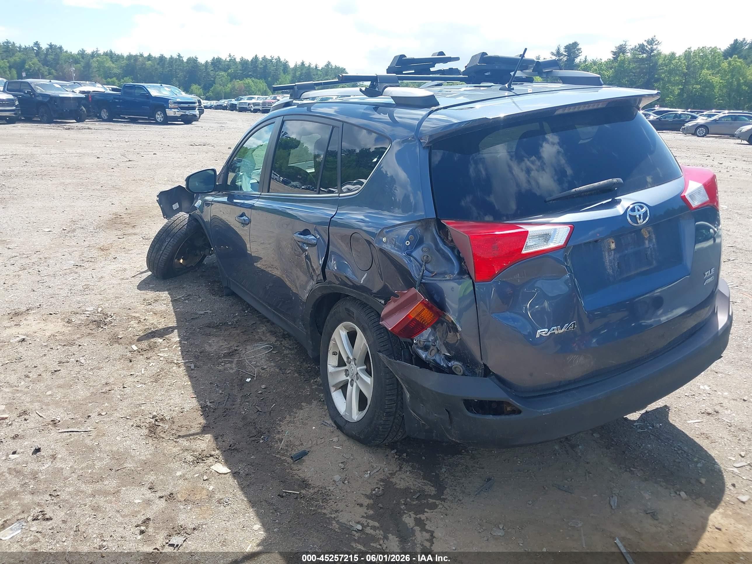 2013 Toyota Rav4 Xle Black vin: 2T3RFREV4DW107911