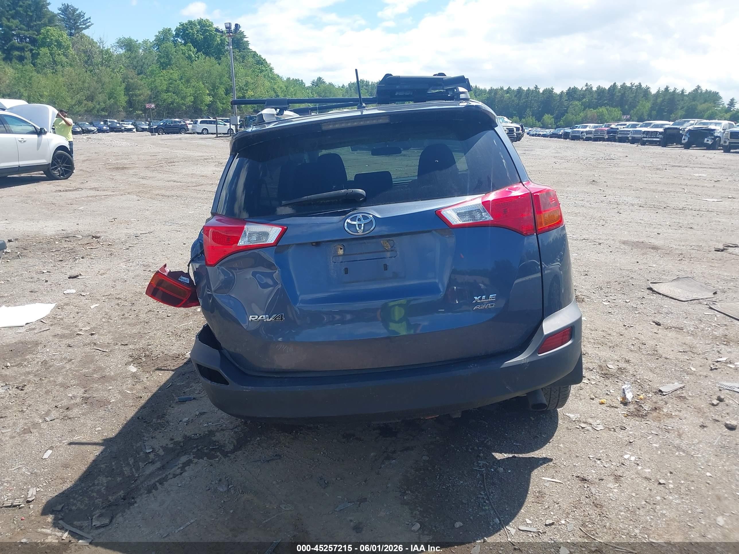 2013 Toyota Rav4 Xle Black vin: 2T3RFREV4DW107911