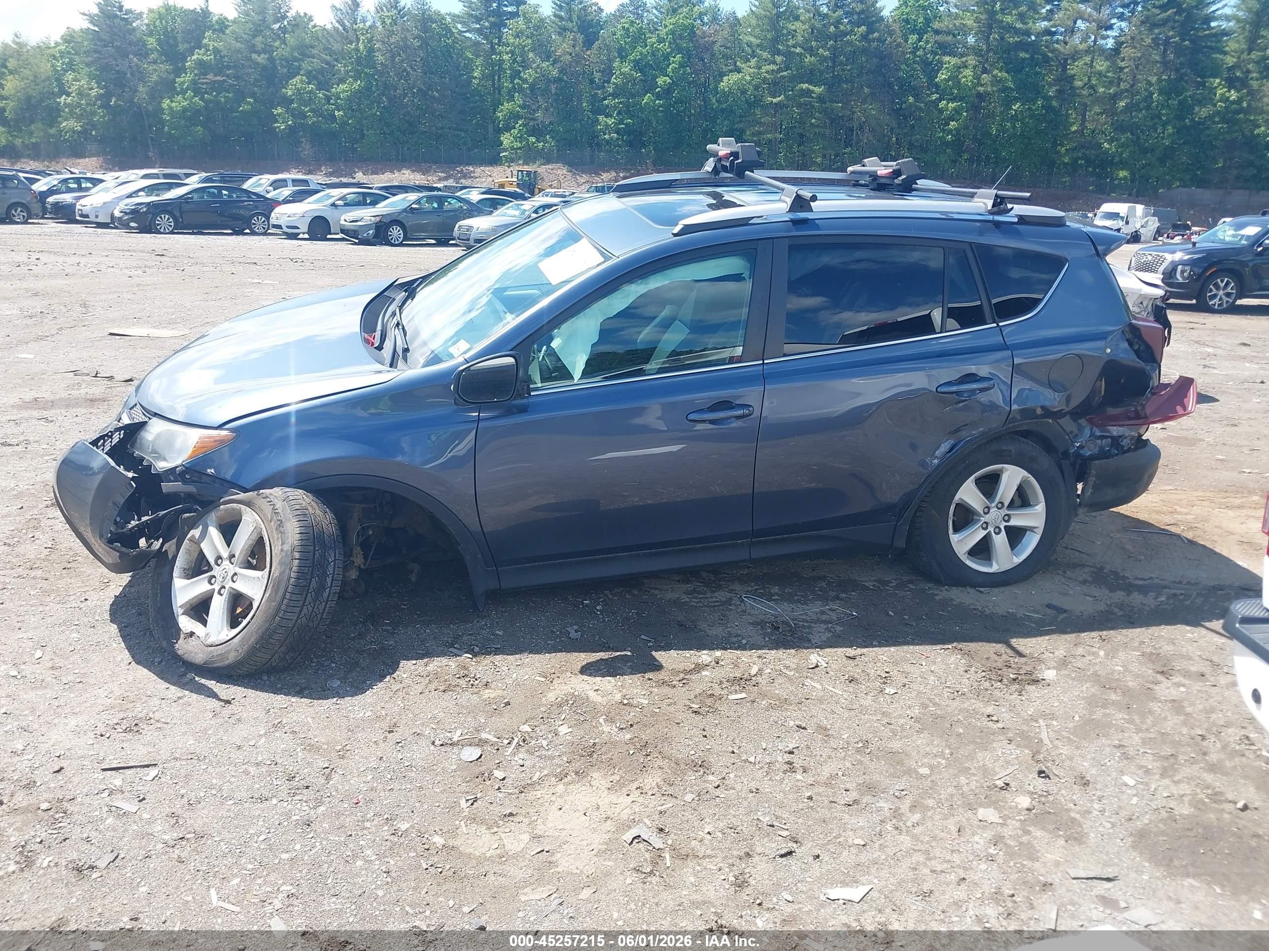2013 Toyota Rav4 Xle Black vin: 2T3RFREV4DW107911