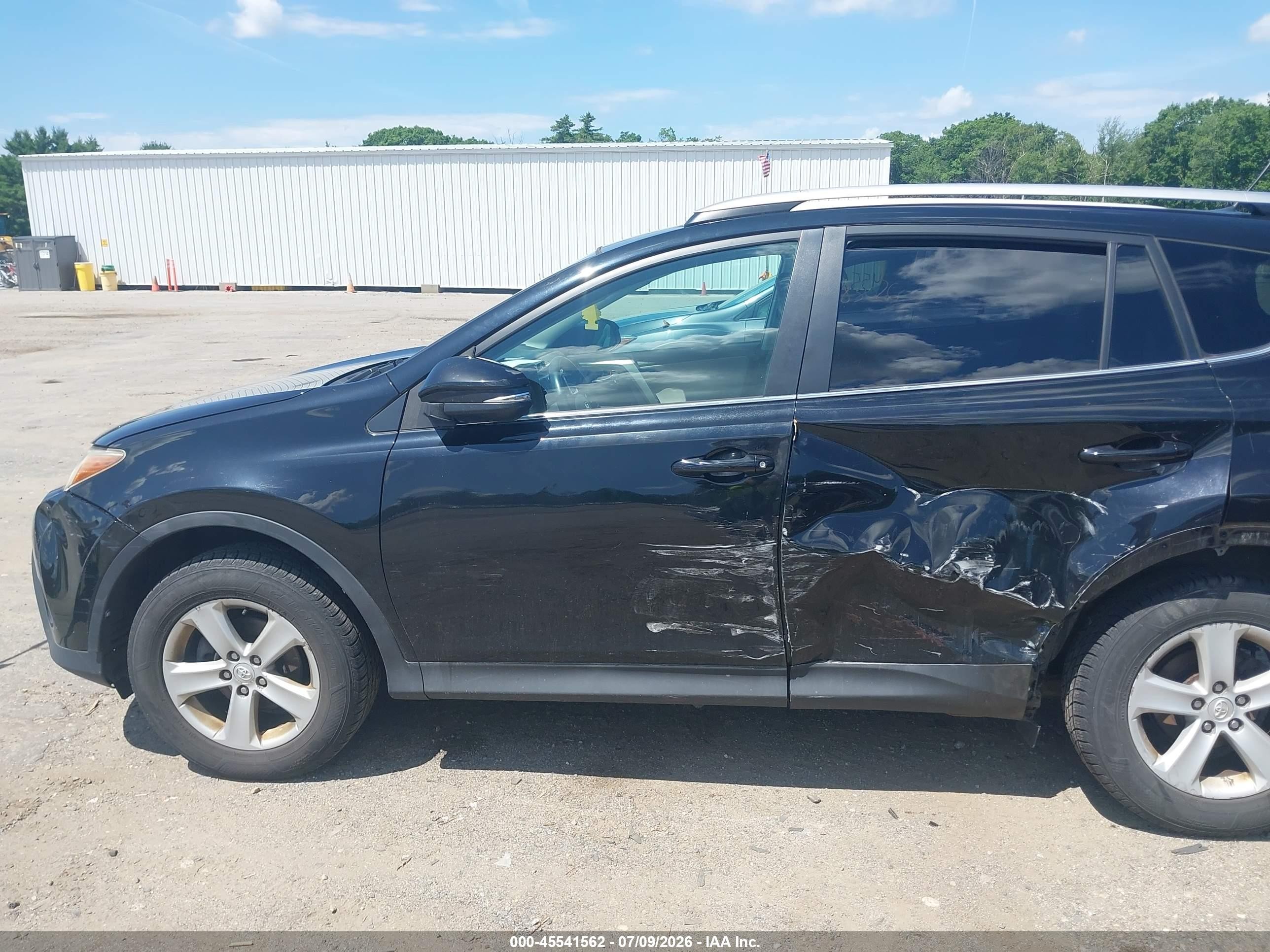 2014 Toyota Rav4 Xle Black vin: 2T3RFREV4EW155359