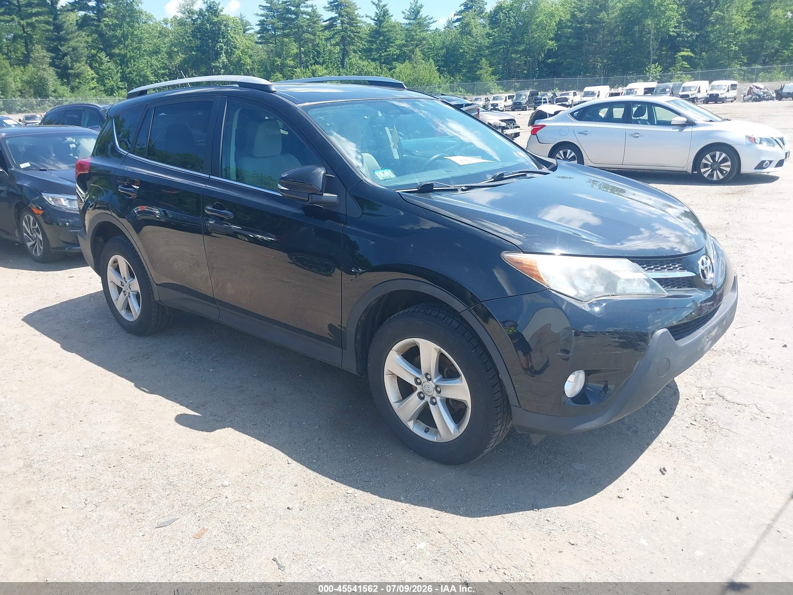 2014 Toyota Rav4 Xle Black vin: 2T3RFREV4EW155359