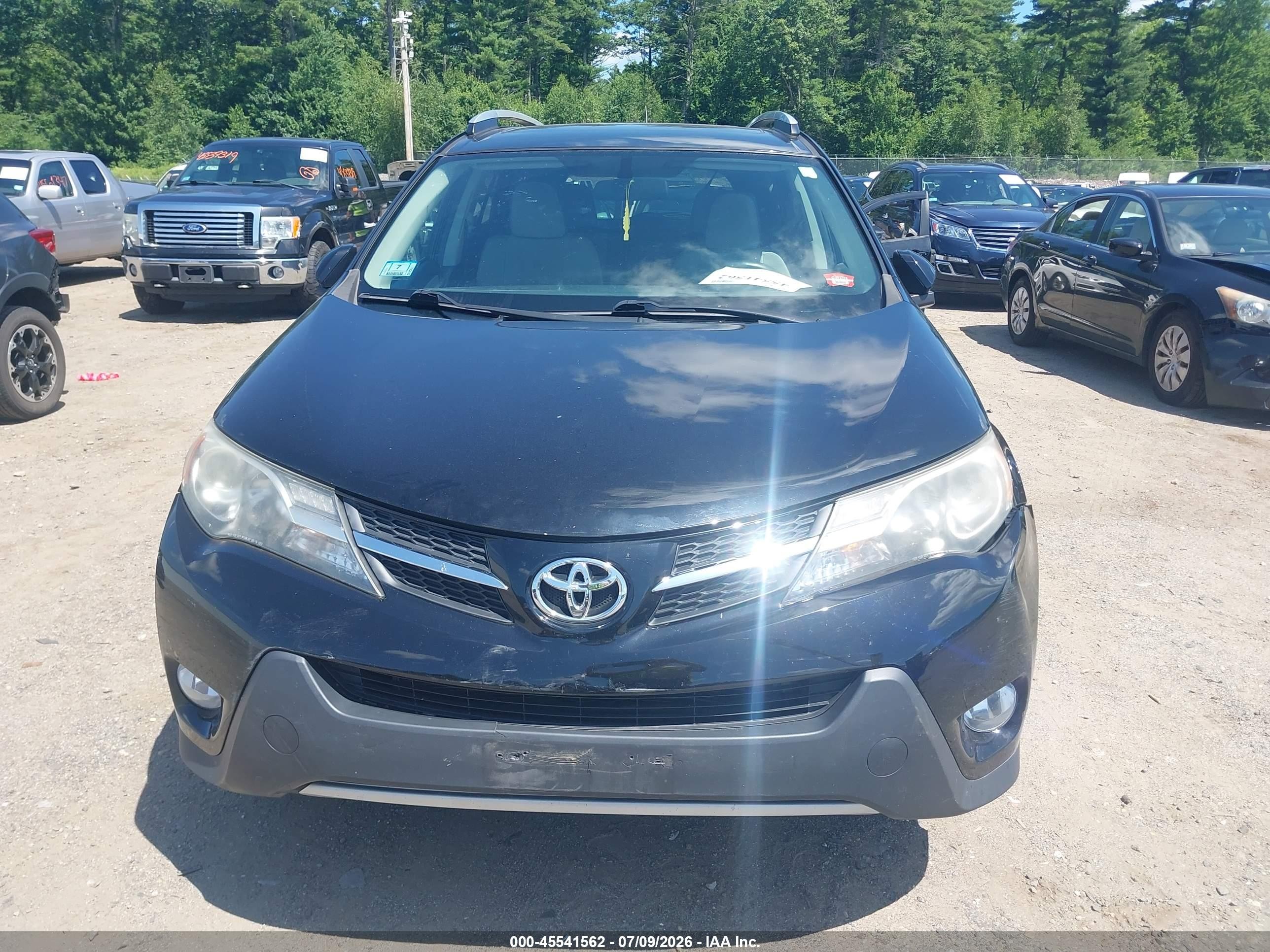 2014 Toyota Rav4 Xle Black vin: 2T3RFREV4EW155359