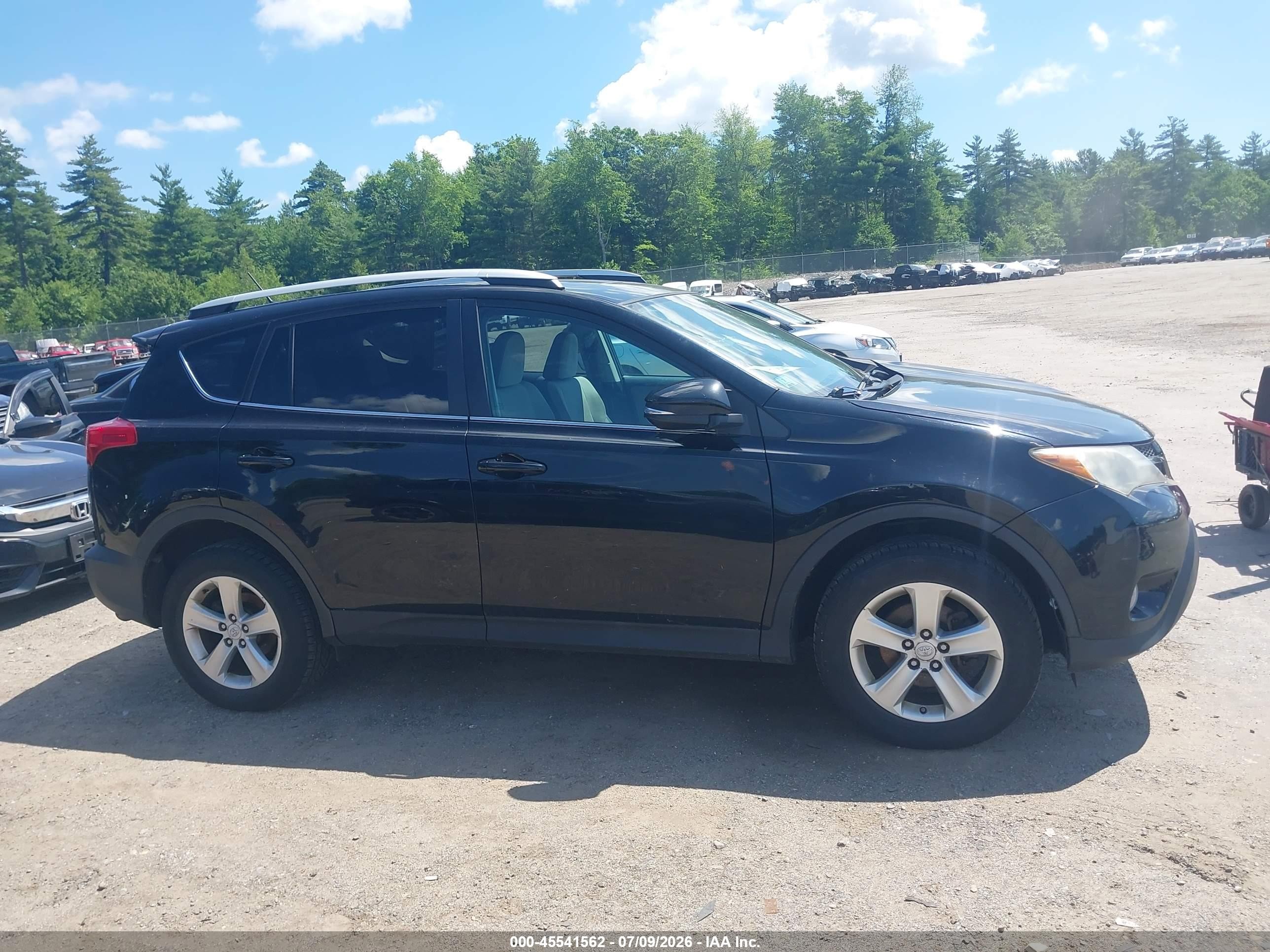 2014 Toyota Rav4 Xle Black vin: 2T3RFREV4EW155359