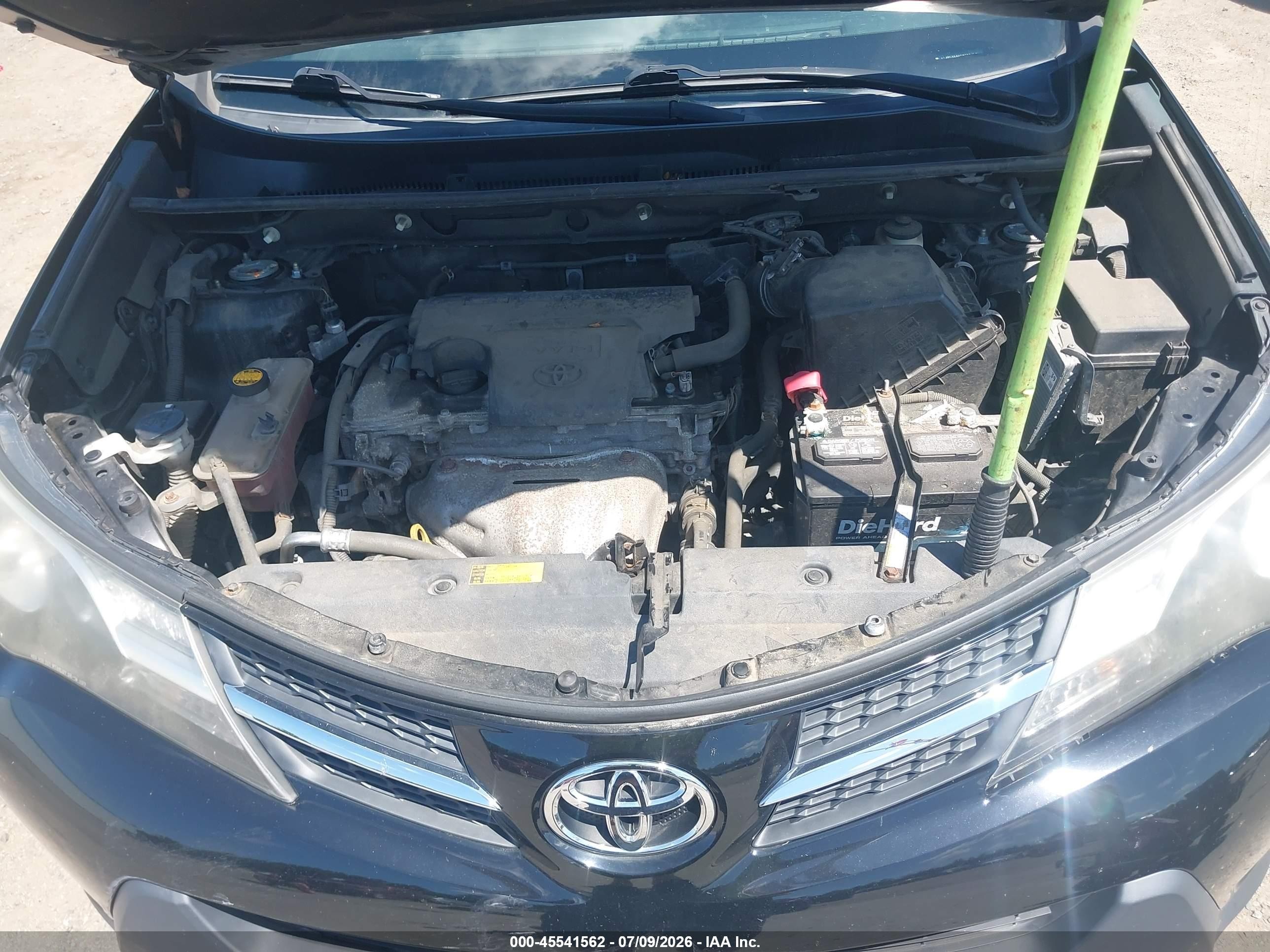 2014 Toyota Rav4 Xle Black vin: 2T3RFREV4EW155359