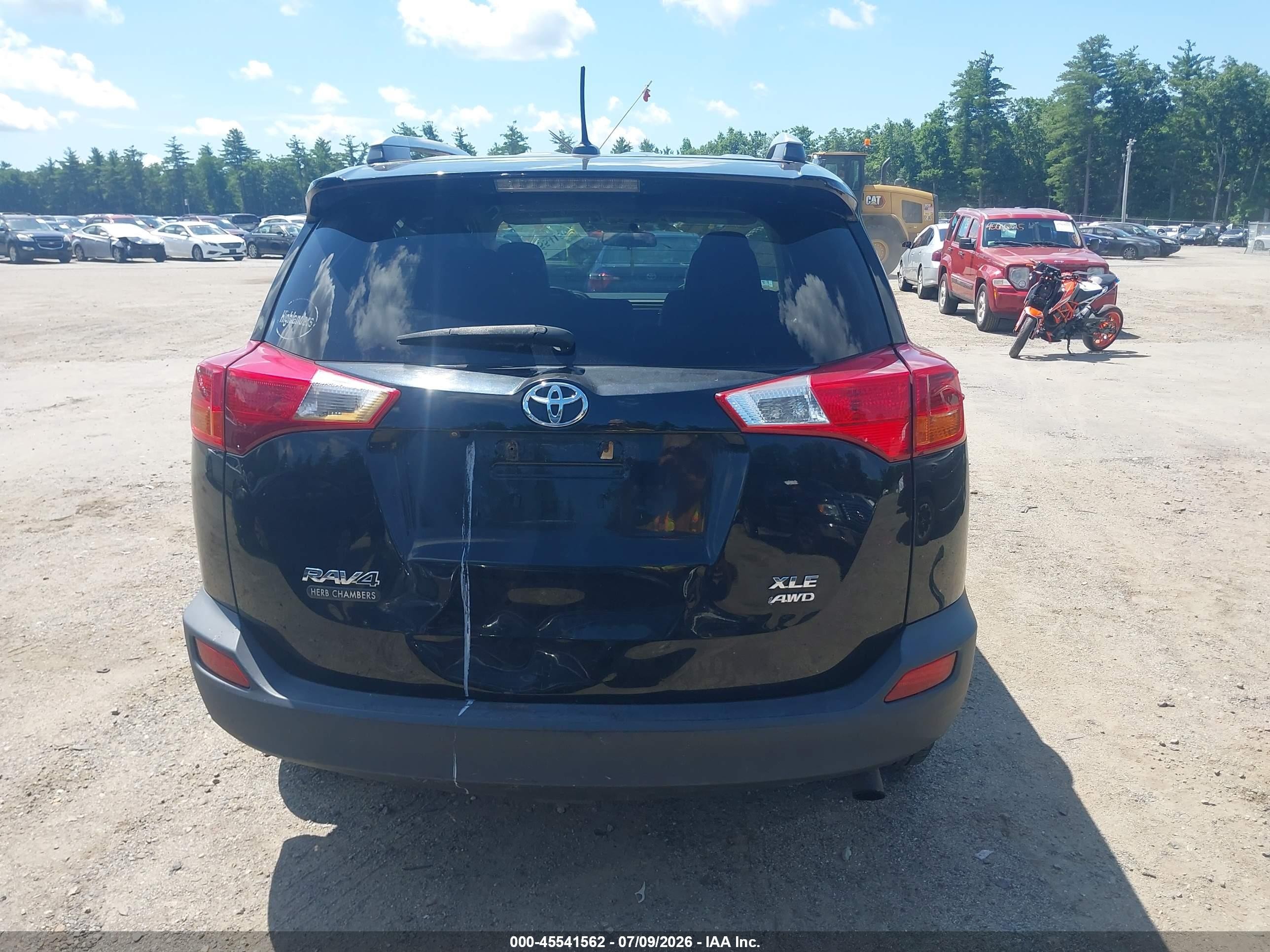2014 Toyota Rav4 Xle Black vin: 2T3RFREV4EW155359