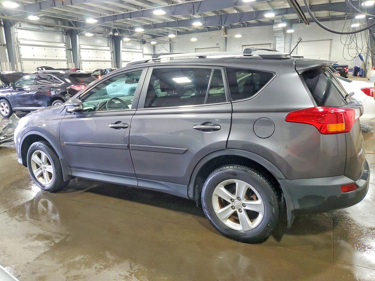 2014 Toyota Rav4 Xle Gray vin: 2T3RFREV4EW155443
