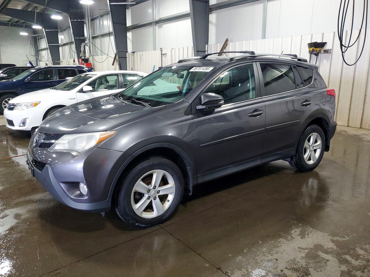 2014 Toyota Rav4 Xle Gray vin: 2T3RFREV4EW155443