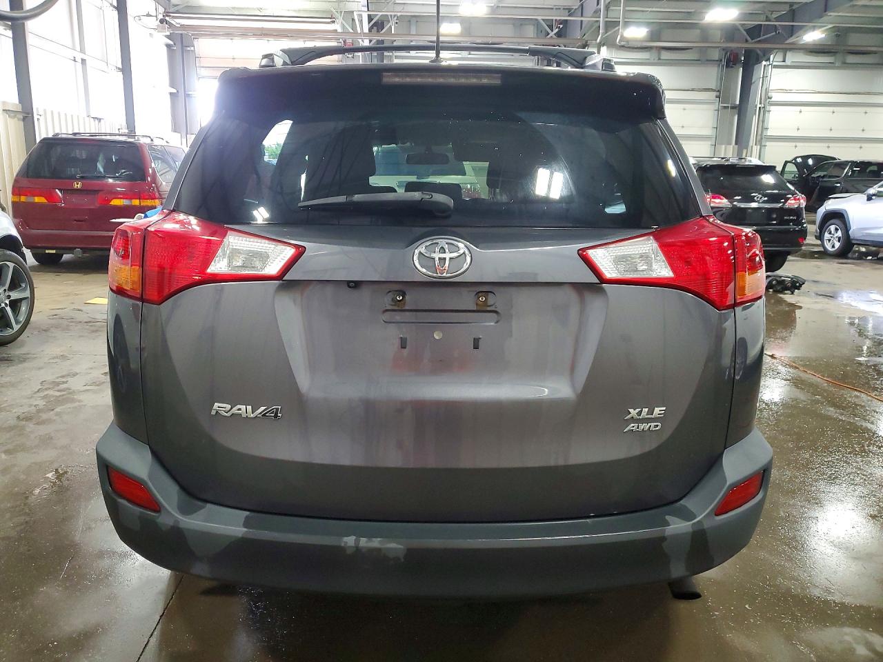 2014 Toyota Rav4 Xle Gray vin: 2T3RFREV4EW155443