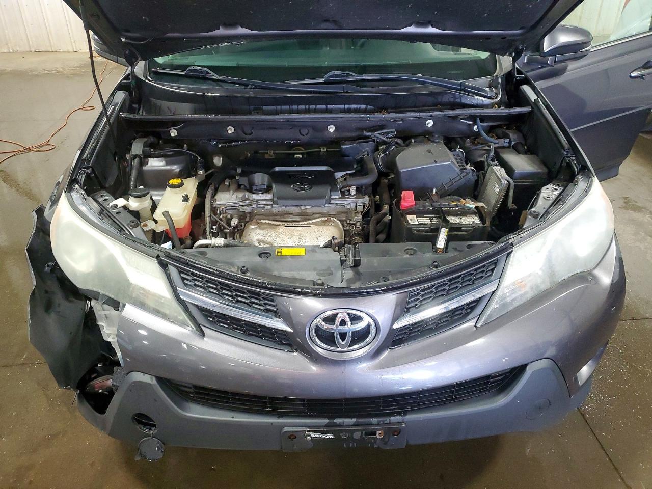 2014 Toyota Rav4 Xle Gray vin: 2T3RFREV4EW155443