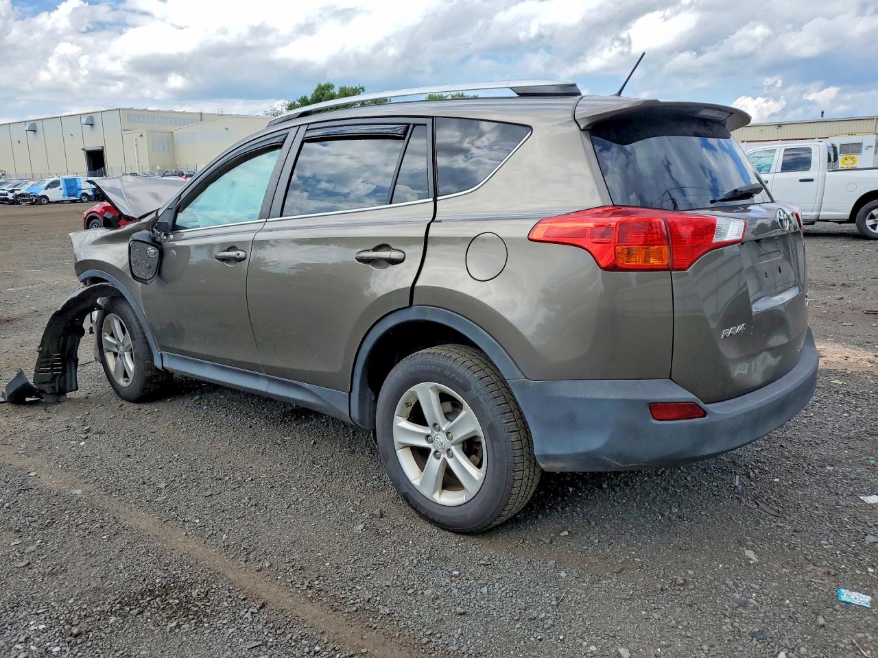 2014 Toyota Rav4 Xle Коричневый vin: 2T3RFREV4EW156124