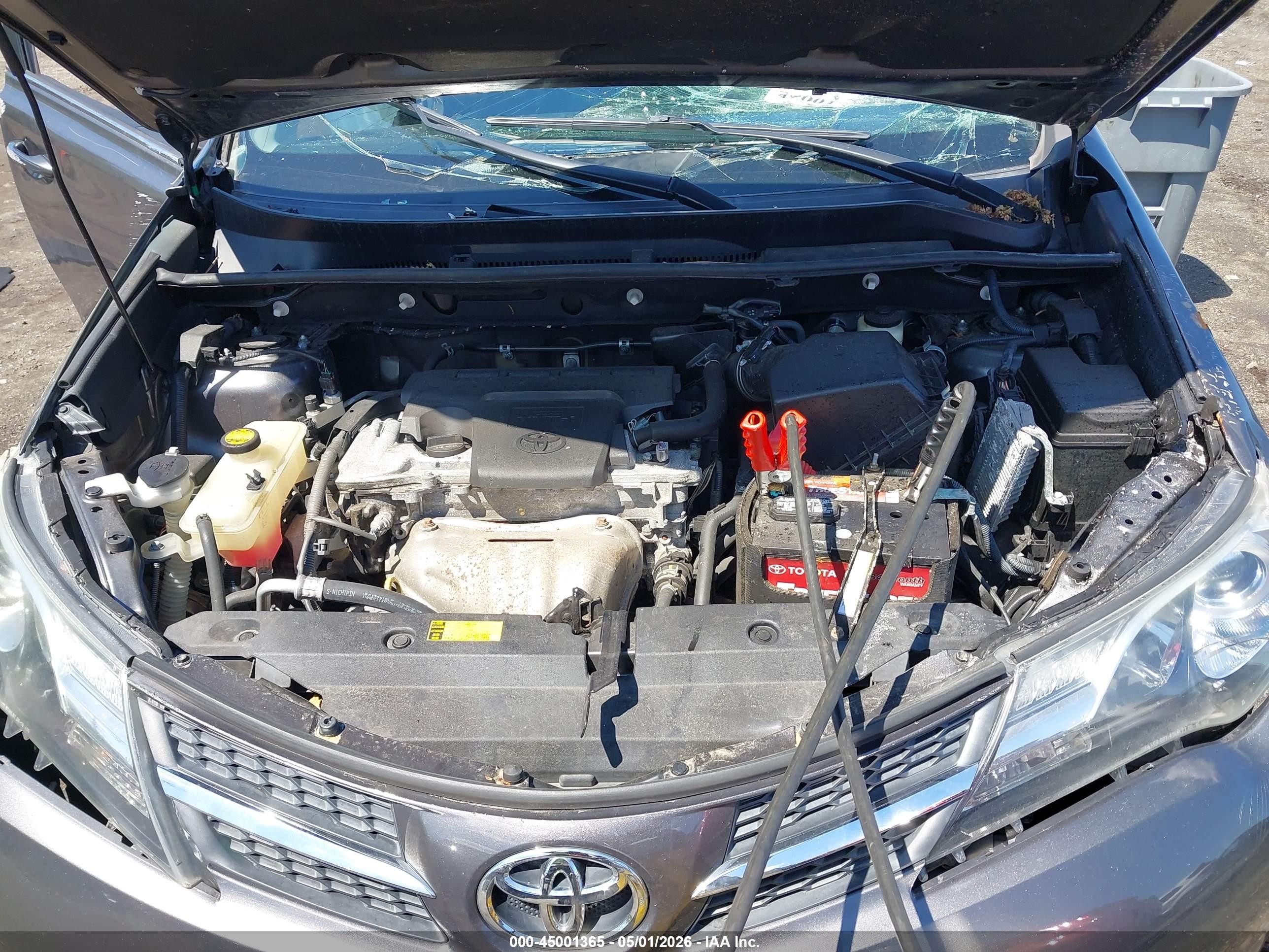 2014 Toyota Rav4 Xle Gray vin: 2T3RFREV4EW164904