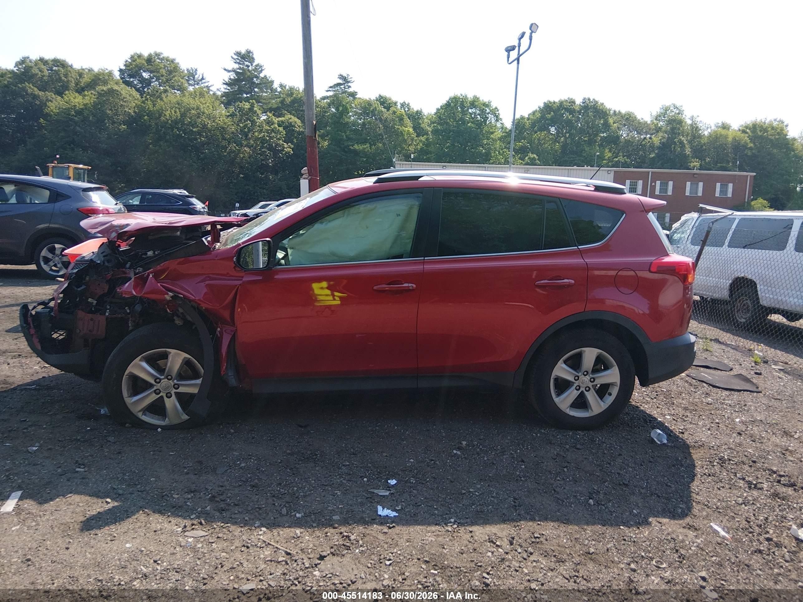 2014 Toyota Rav4 Xle Red vin: 2T3RFREV4EW176051