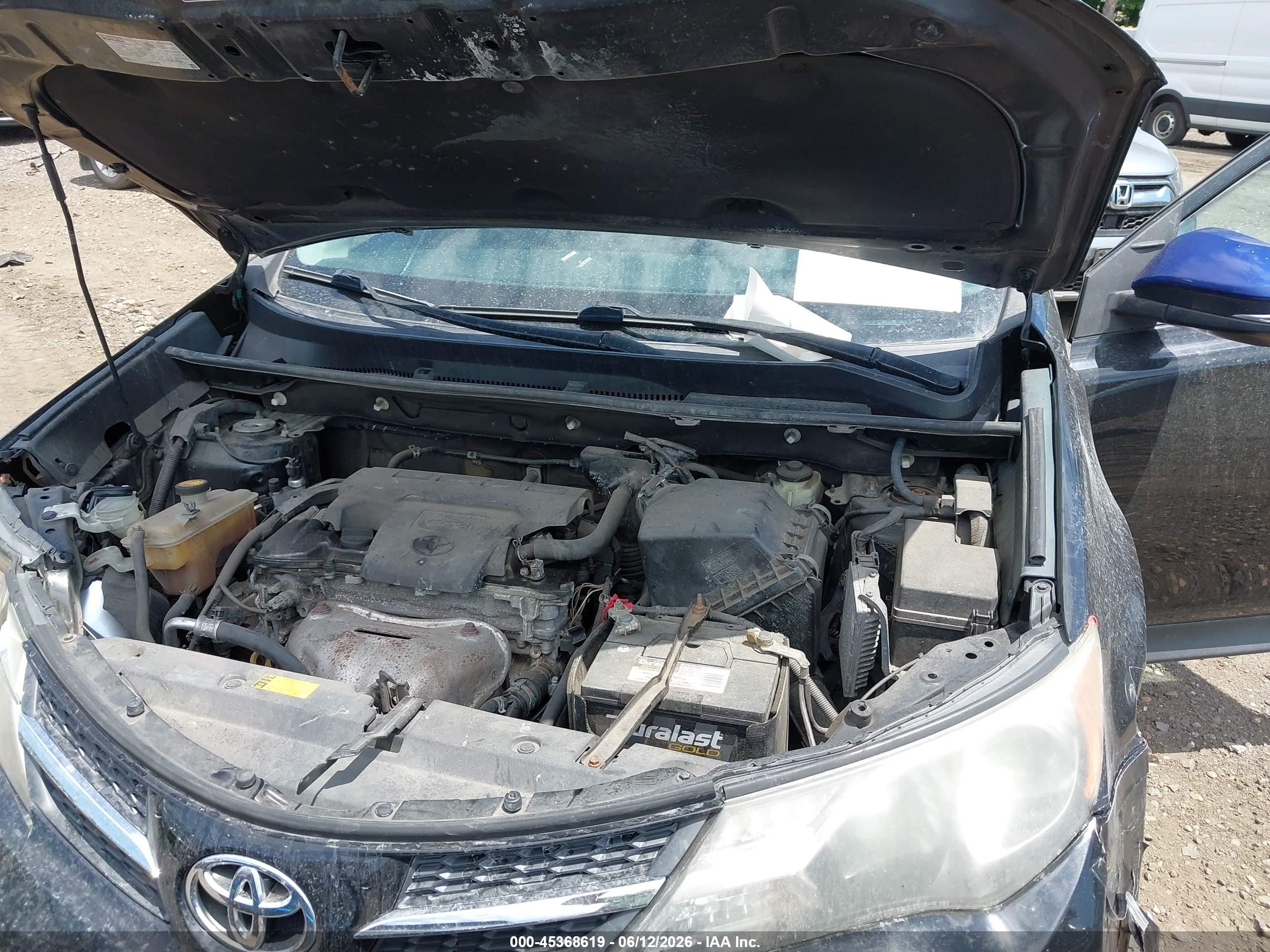 2014 Toyota Rav4 Xle Black vin: 2T3RFREV4EW188653