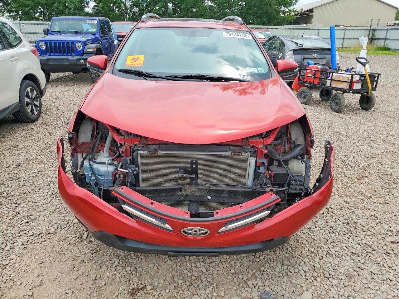 2014 Toyota Rav4 Xle Red vin: 2T3RFREV4EW195442