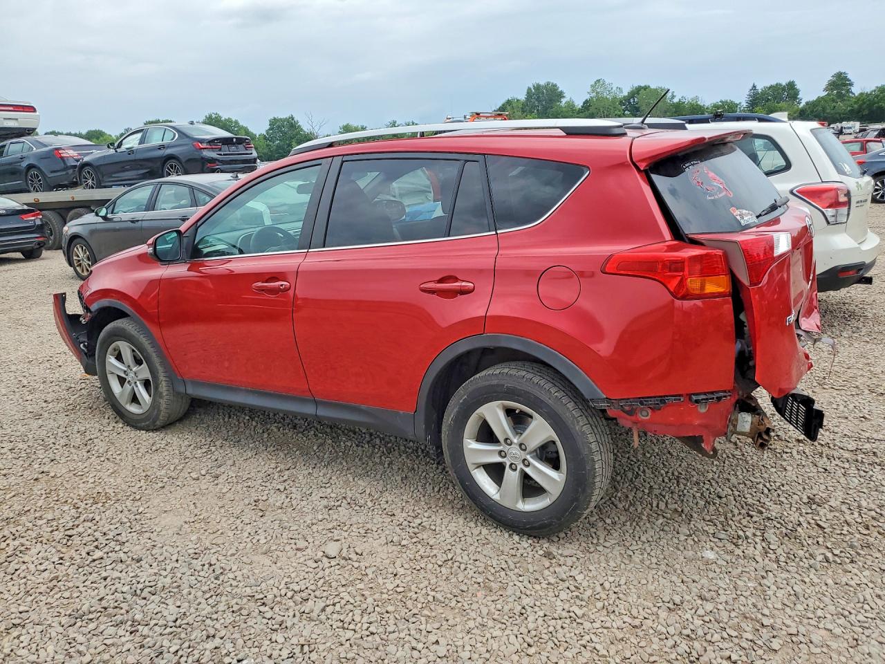 2014 Toyota Rav4 Xle Red vin: 2T3RFREV4EW195442