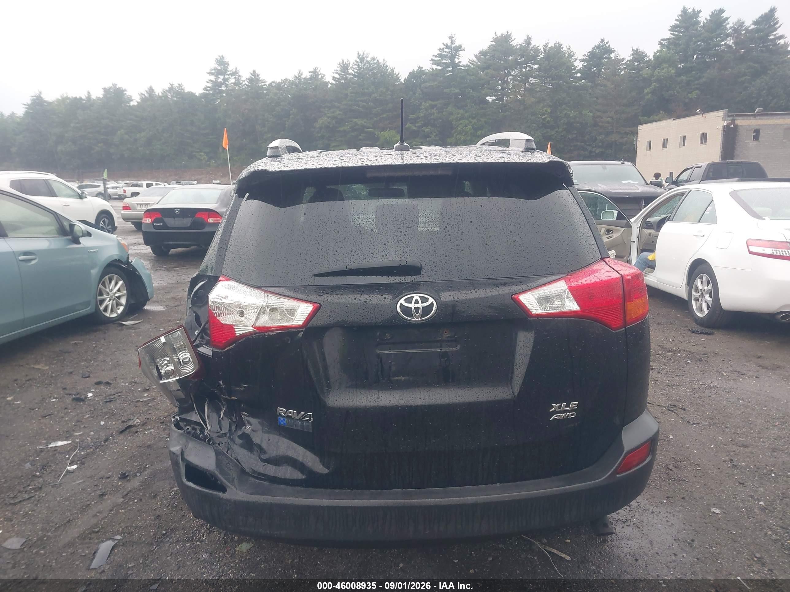 2015 Toyota Rav4 Xle Black vin: 2T3RFREV4FW237108