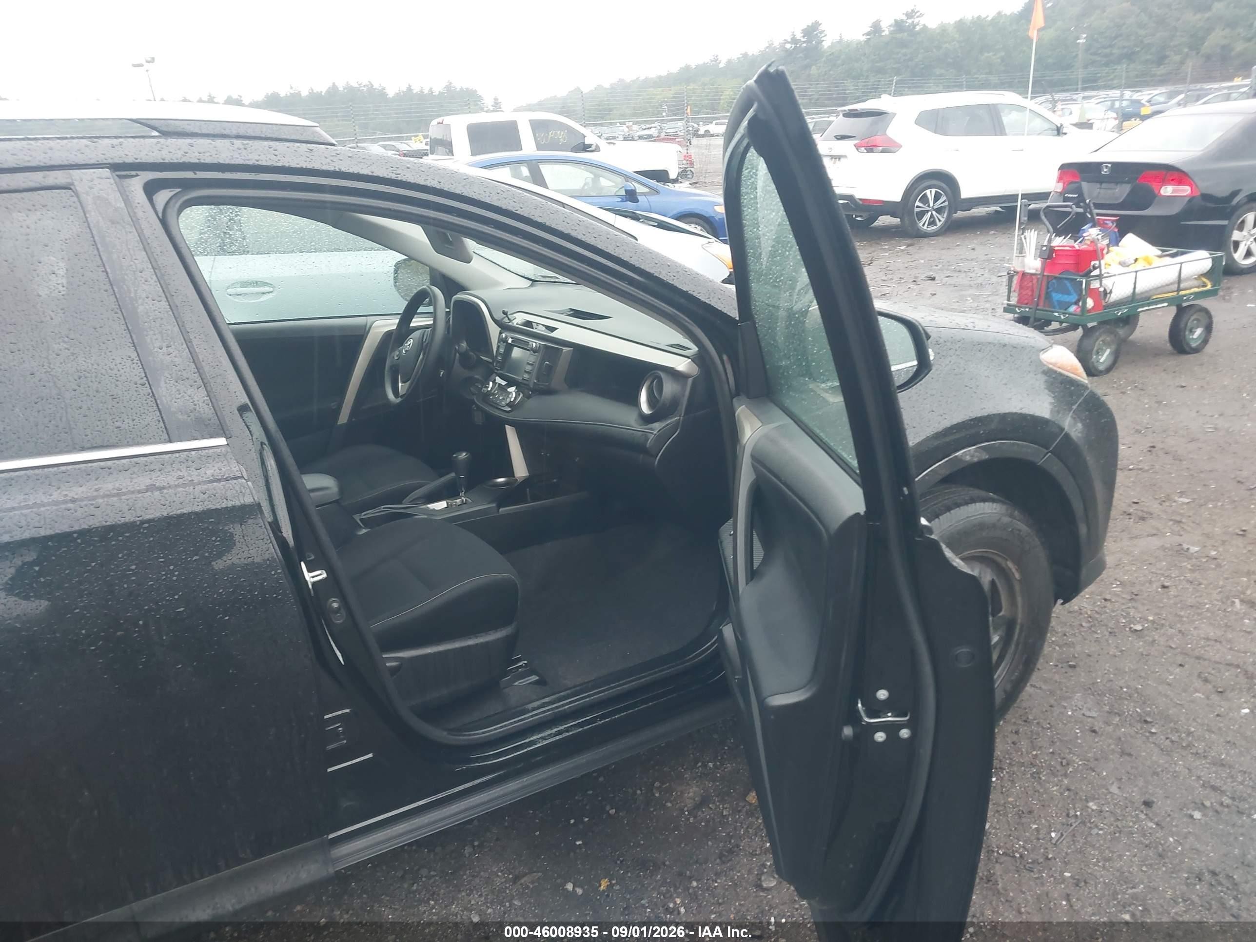 2015 Toyota Rav4 Xle Black vin: 2T3RFREV4FW237108