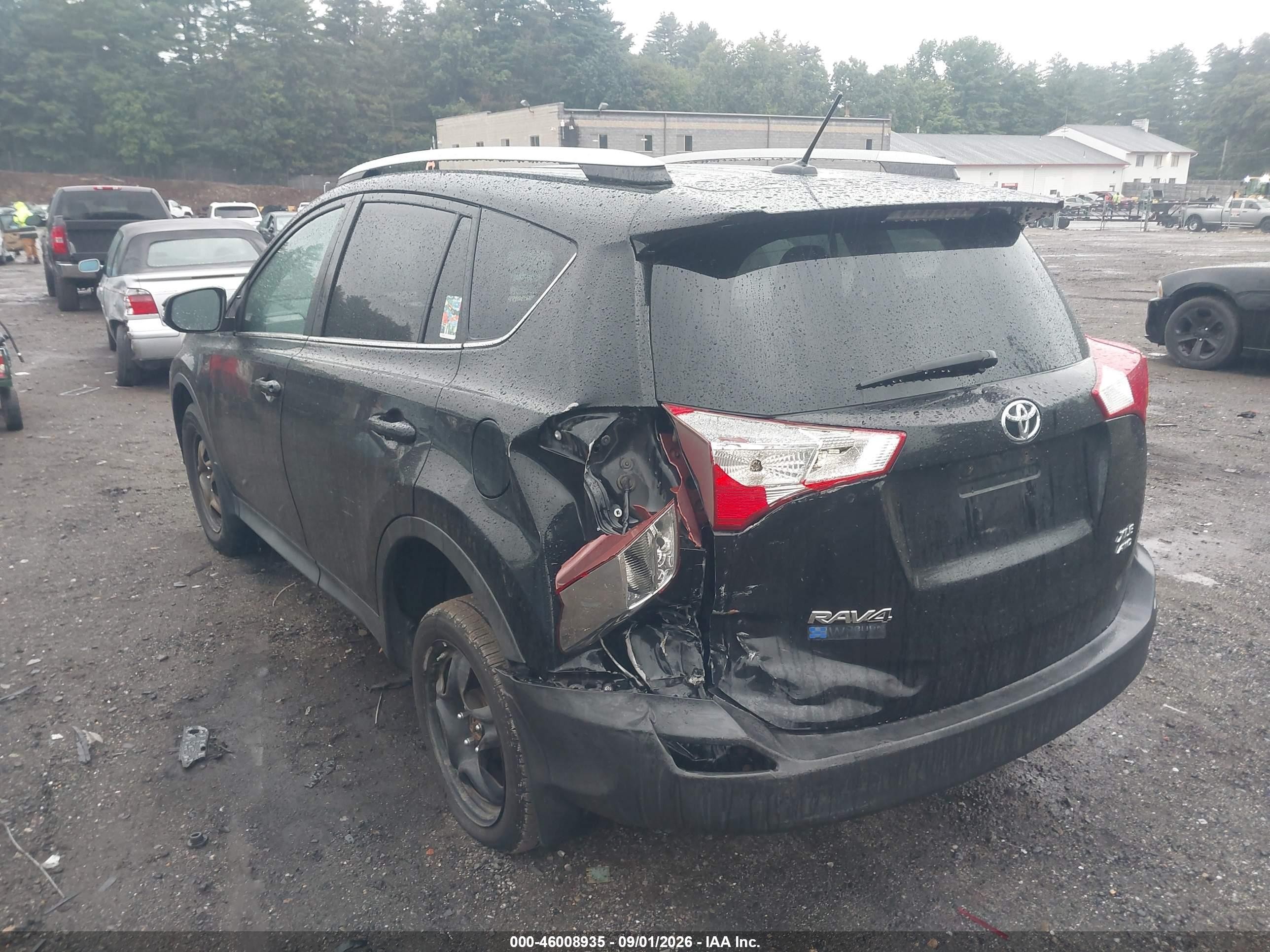 2015 Toyota Rav4 Xle Black vin: 2T3RFREV4FW237108