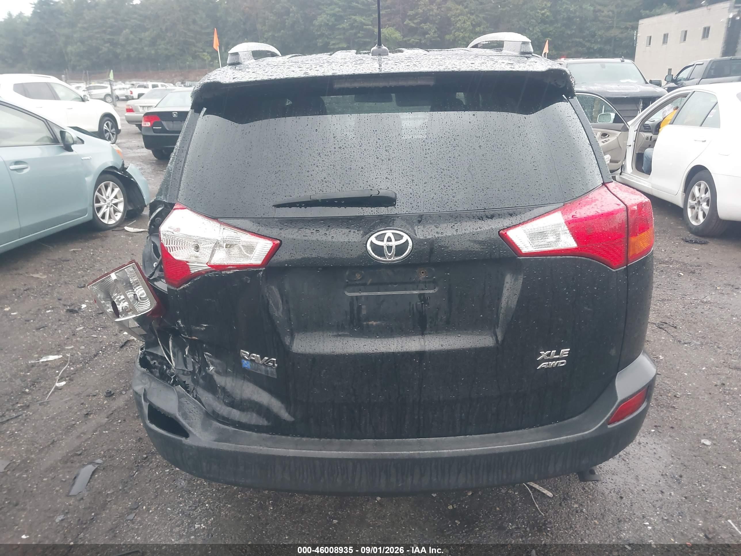 2015 Toyota Rav4 Xle Black vin: 2T3RFREV4FW237108