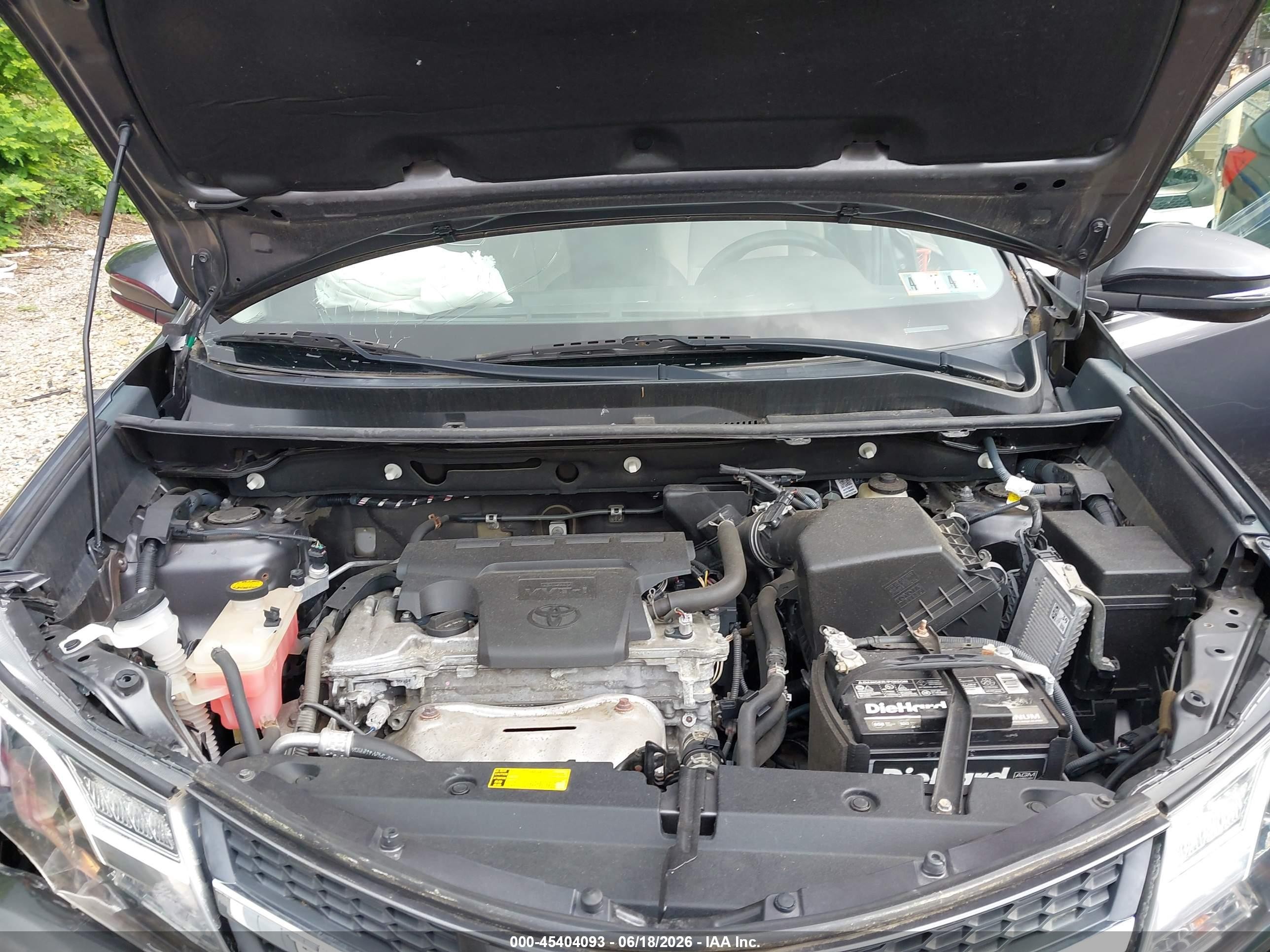 2015 Toyota Rav4 Xle Серый vin: 2T3RFREV4FW244625