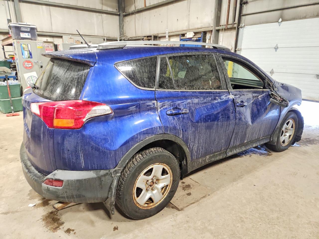 2015 Toyota Rav4 Xle 4dr Awd Синий vin: 2T3RFREV4FW276166