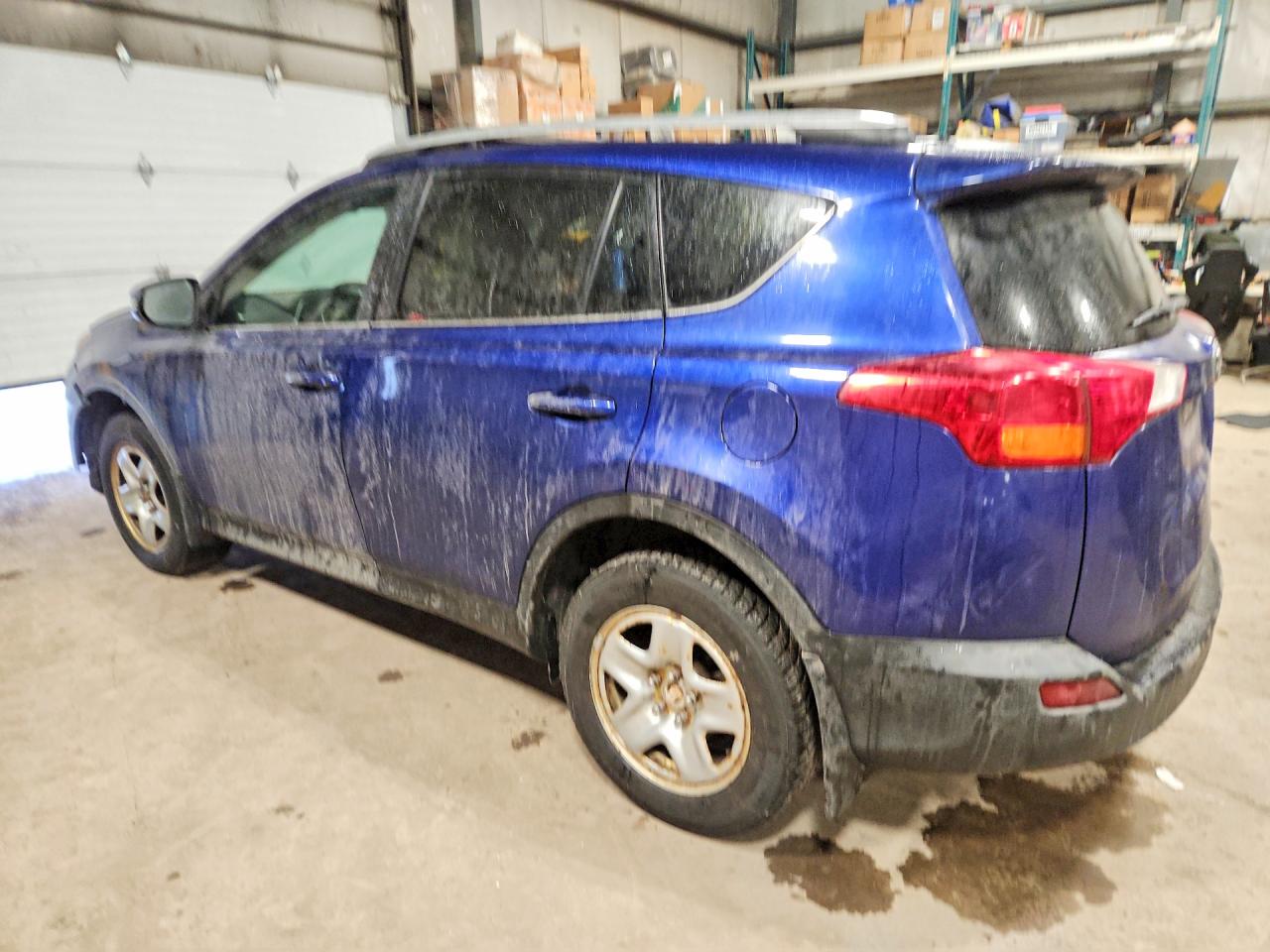 2015 Toyota Rav4 Xle 4dr Awd Синий vin: 2T3RFREV4FW276166