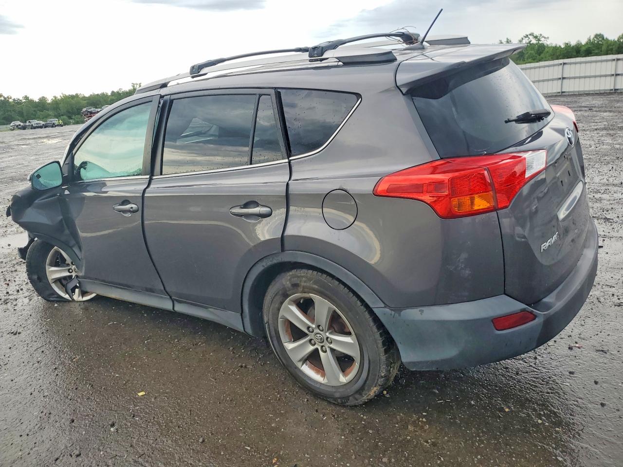 2015 Toyota Rav4 Xle Gray vin: 2T3RFREV4FW292142