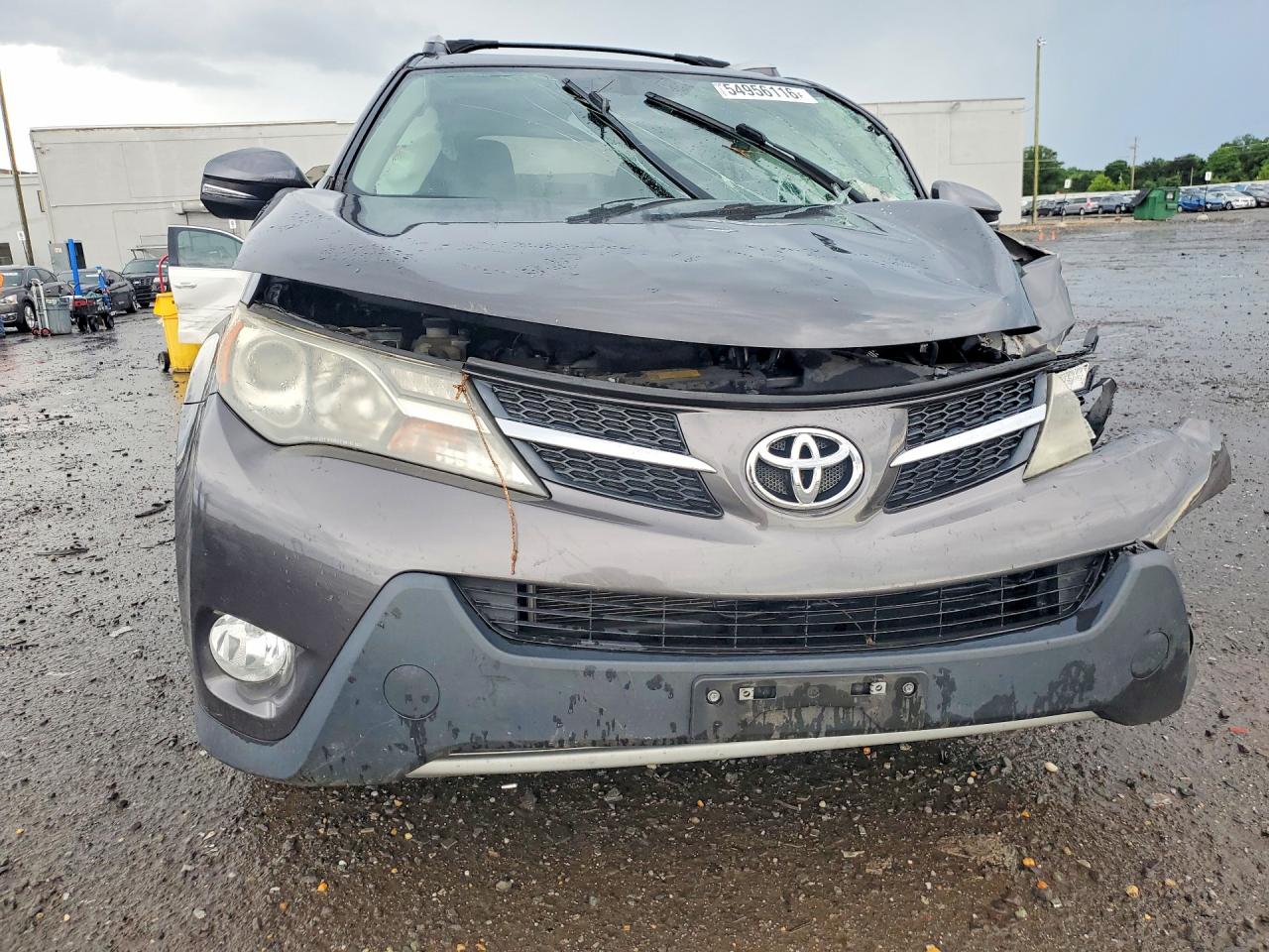 2015 Toyota Rav4 Xle Gray vin: 2T3RFREV4FW292142