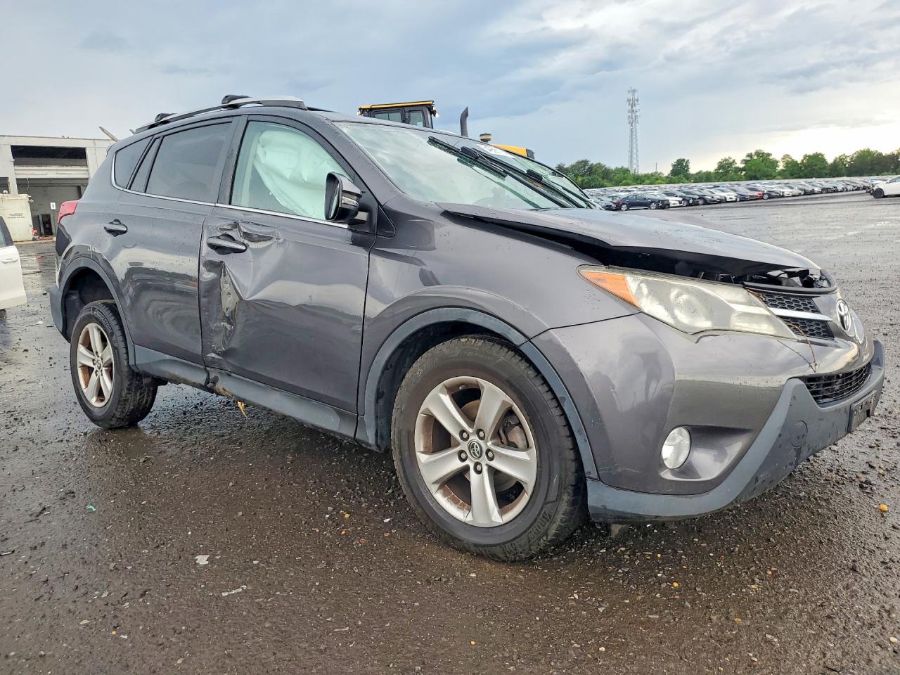 2015 Toyota Rav4 Xle Gray vin: 2T3RFREV4FW292142