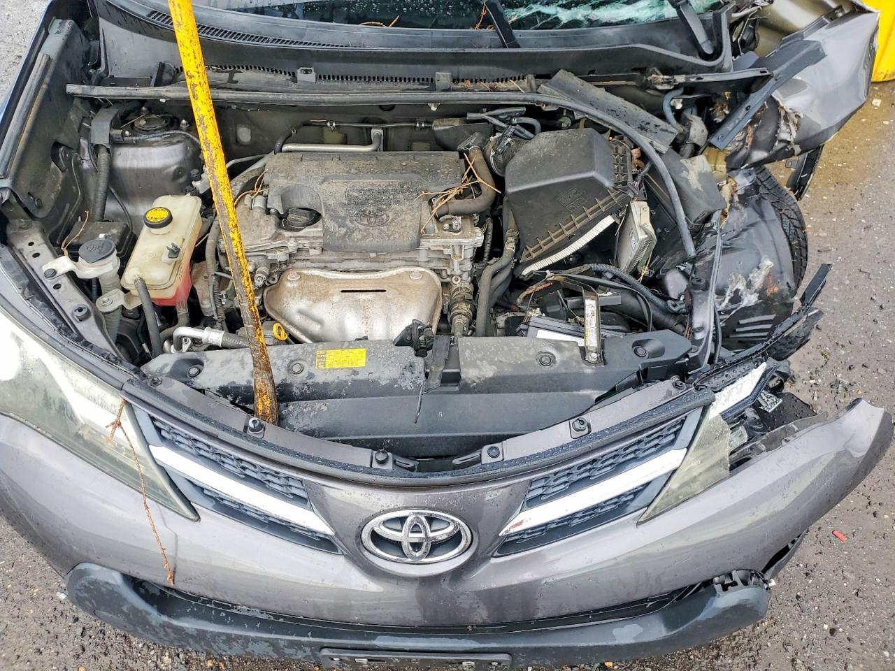 2015 Toyota Rav4 Xle Gray vin: 2T3RFREV4FW292142