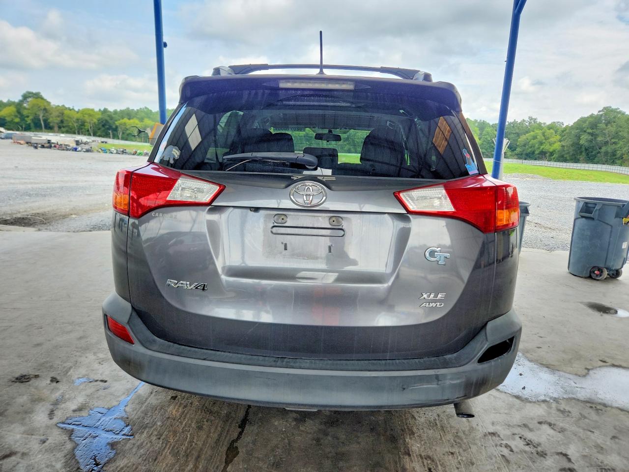2015 Toyota Rav4 Xle Gray vin: 2T3RFREV4FW303432