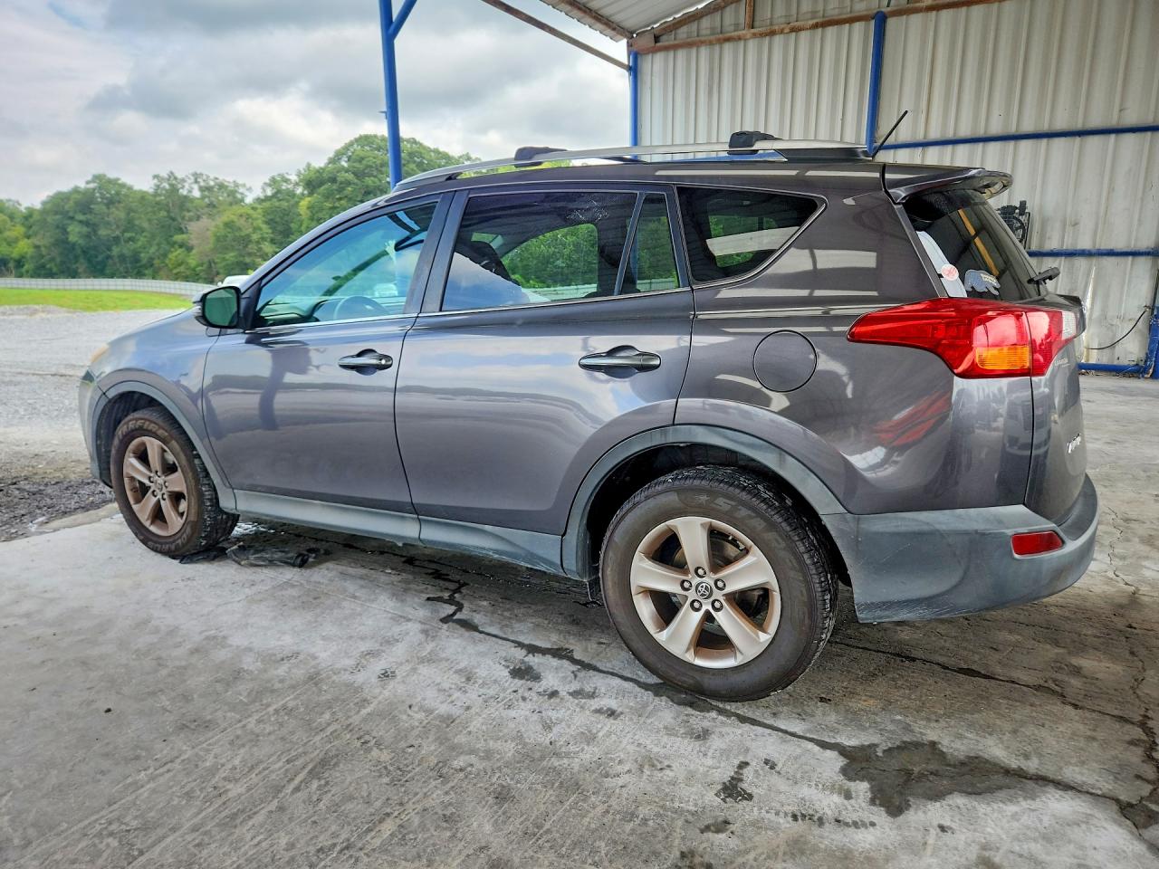 2015 Toyota Rav4 Xle Gray vin: 2T3RFREV4FW303432