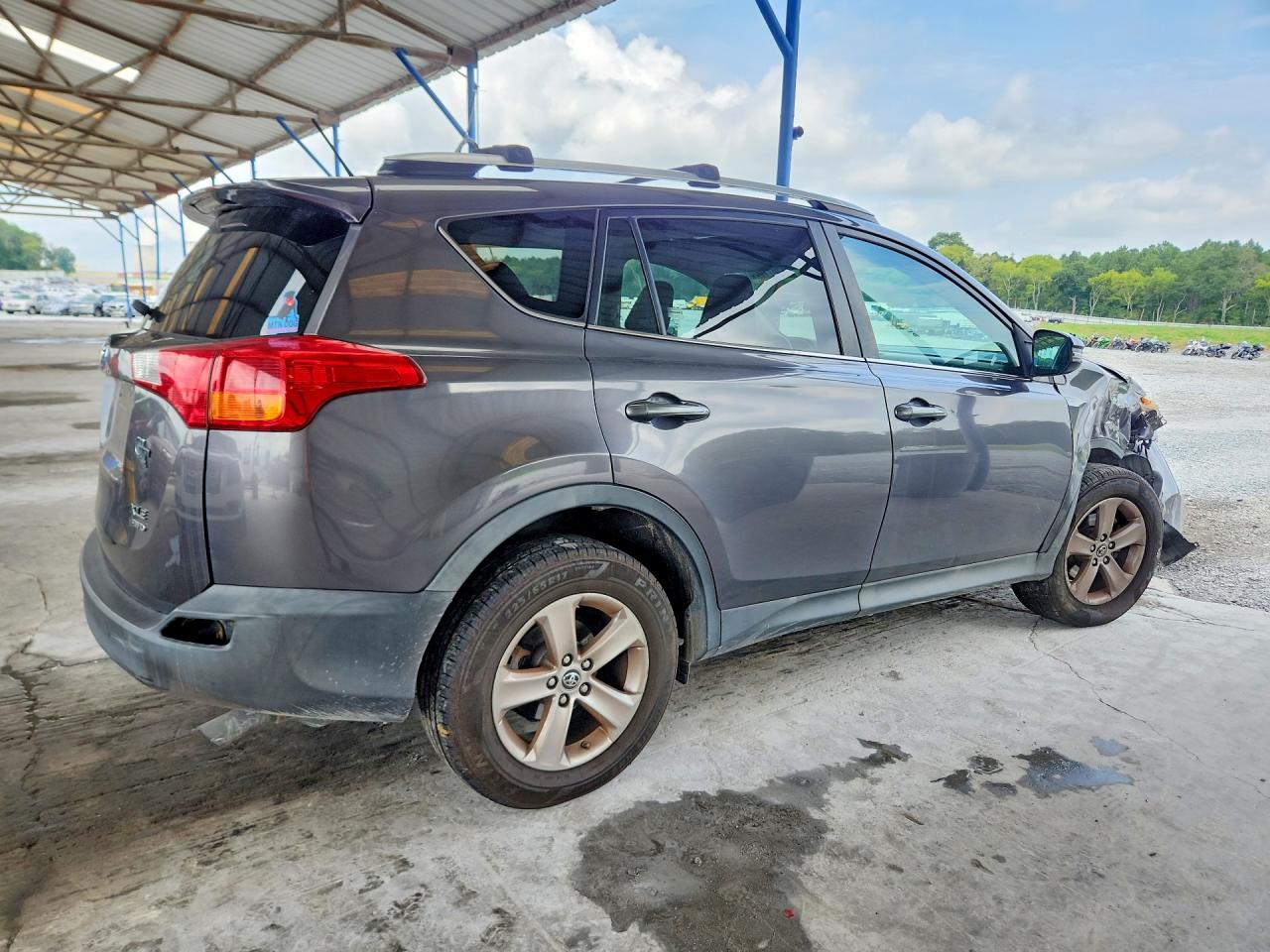 2015 Toyota Rav4 Xle Gray vin: 2T3RFREV4FW303432