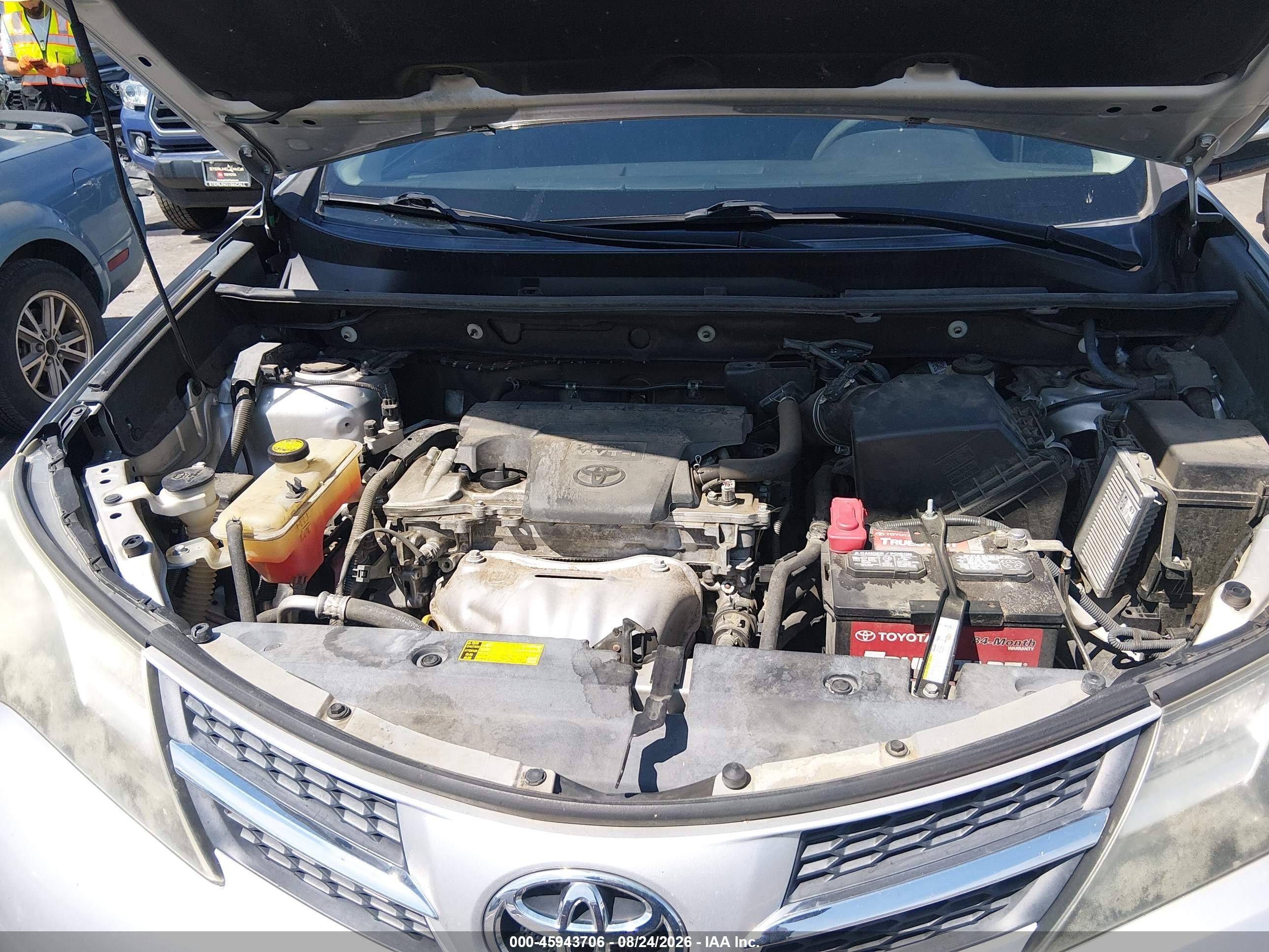 2015 Toyota Rav4 Xle Silver vin: 2T3RFREV4FW343963