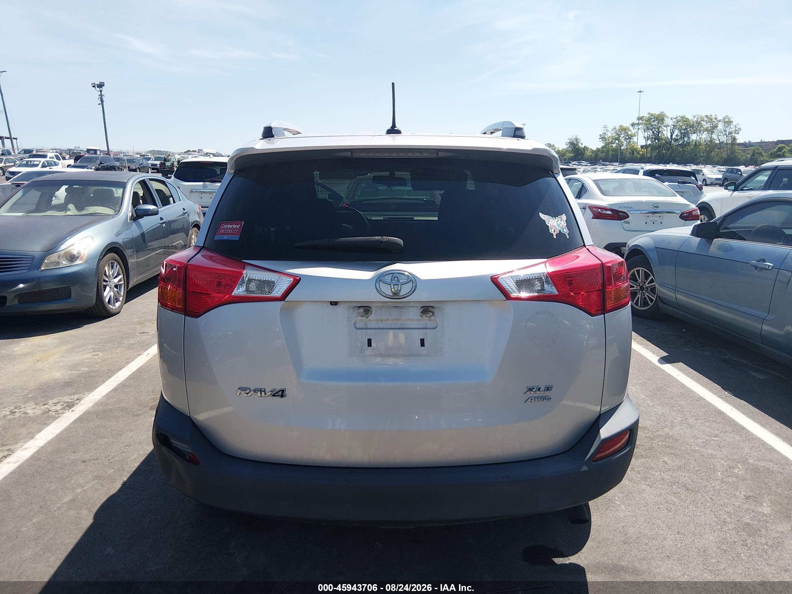 2015 Toyota Rav4 Xle Silver vin: 2T3RFREV4FW343963