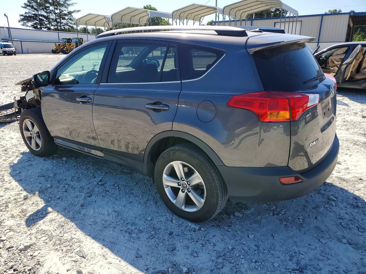 2015 Toyota Rav4 Xle Gray vin: 2T3RFREV4FW344921
