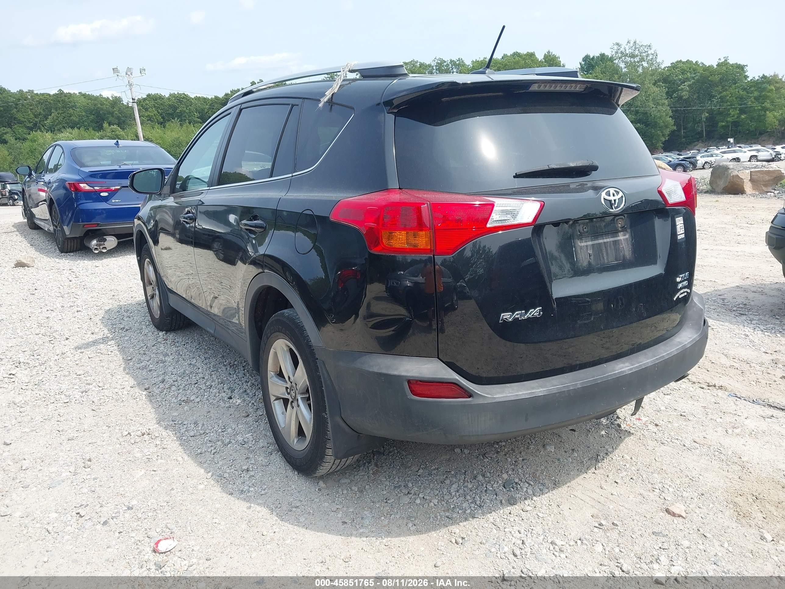 2015 Toyota Rav4 Xle Black vin: 2T3RFREV4FW354266