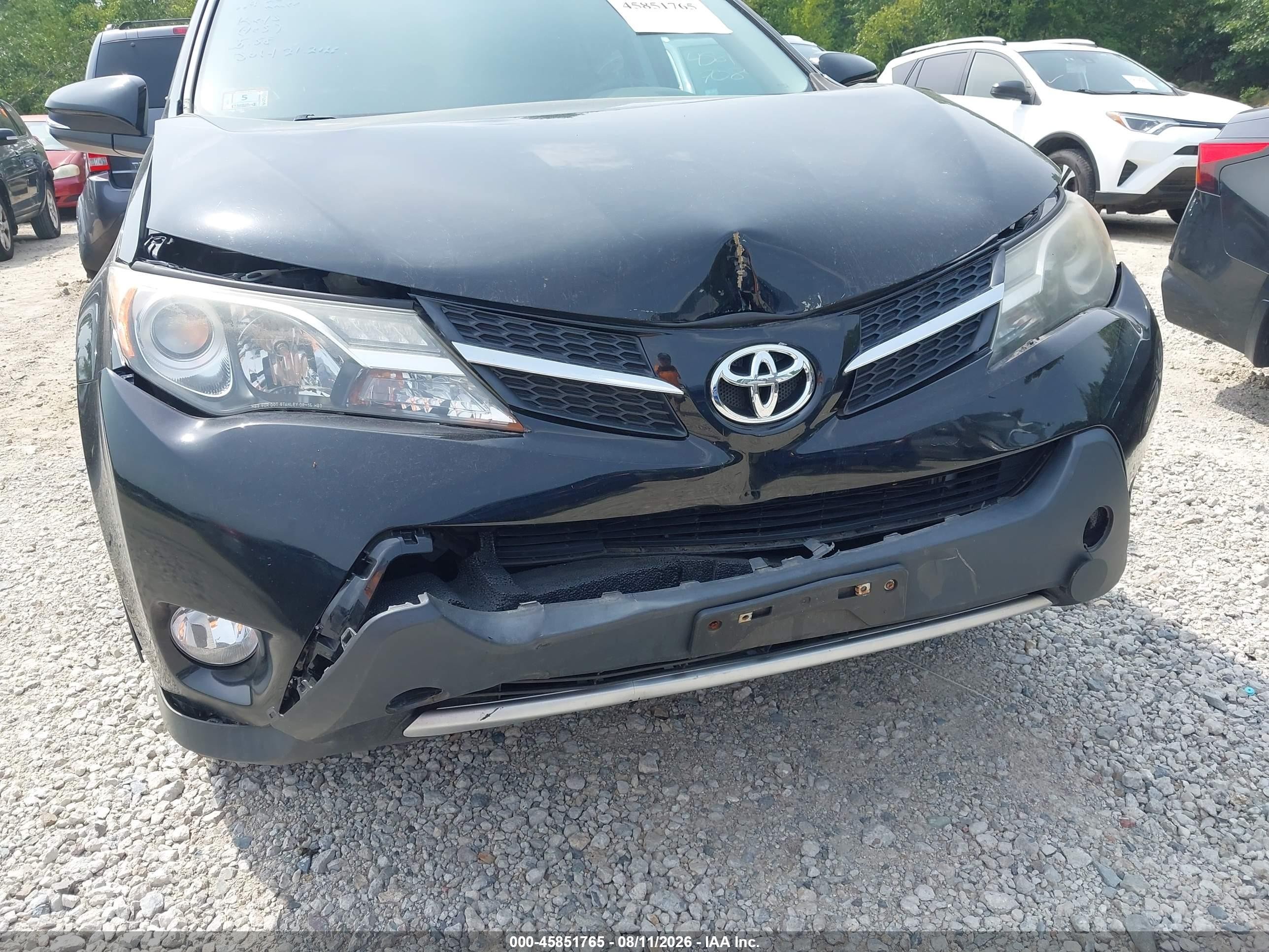 2015 Toyota Rav4 Xle Black vin: 2T3RFREV4FW354266